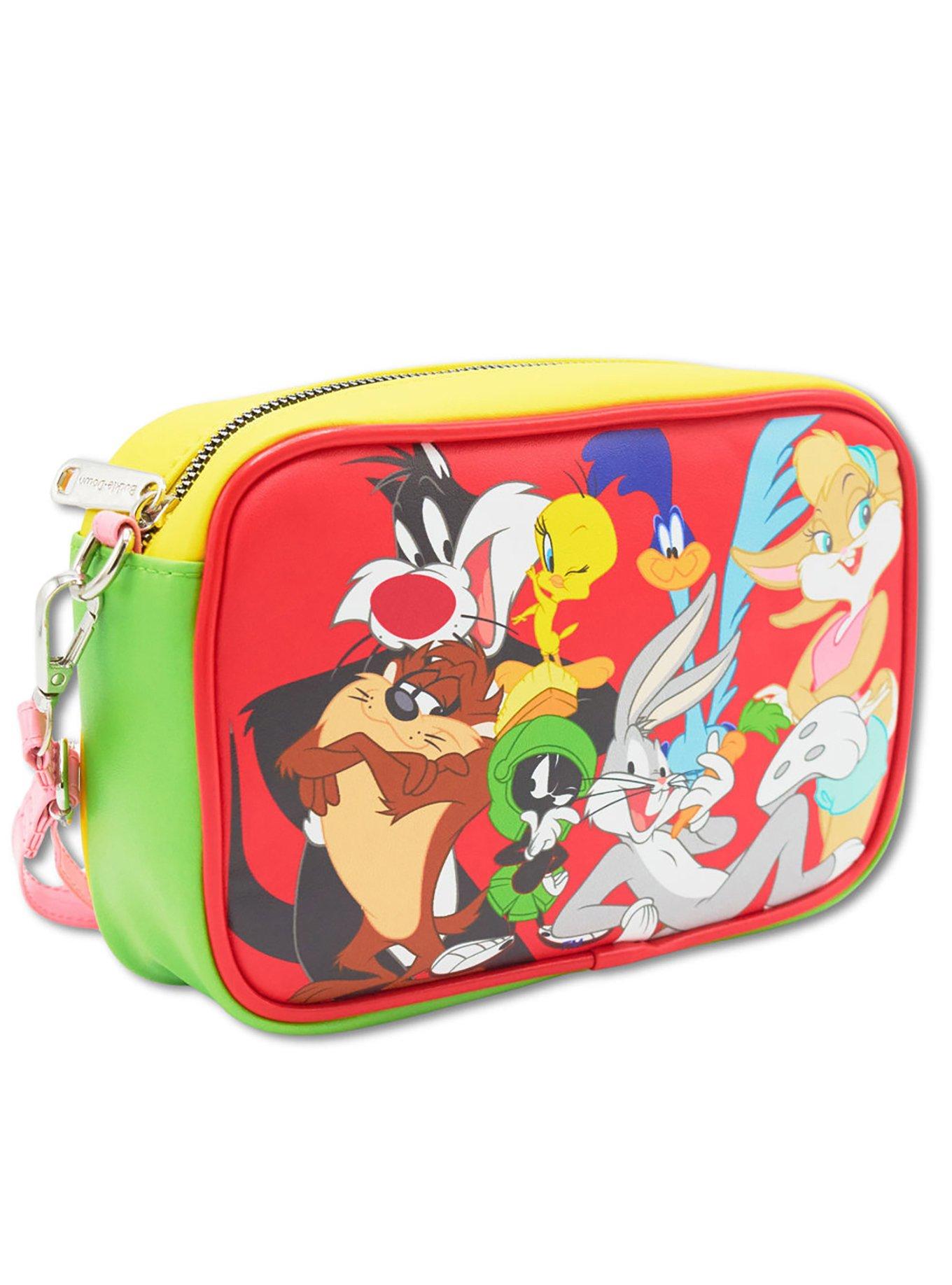 Looney Tunes Seven Character Group Pose Crossbody Bag, , hi-res