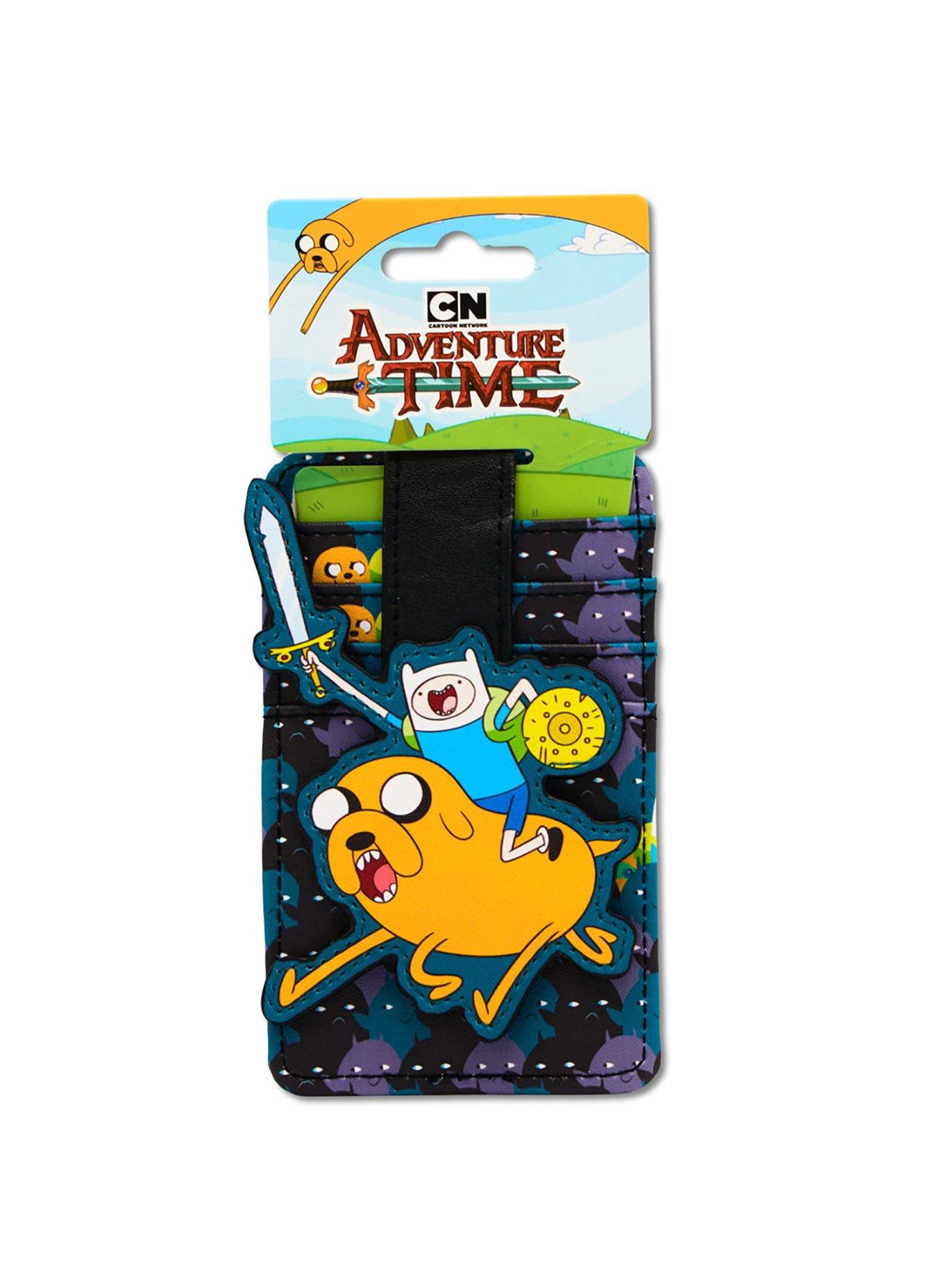 Adventure Time Jake and Finn Action Pose ID Card Holder Wallet, , alternate