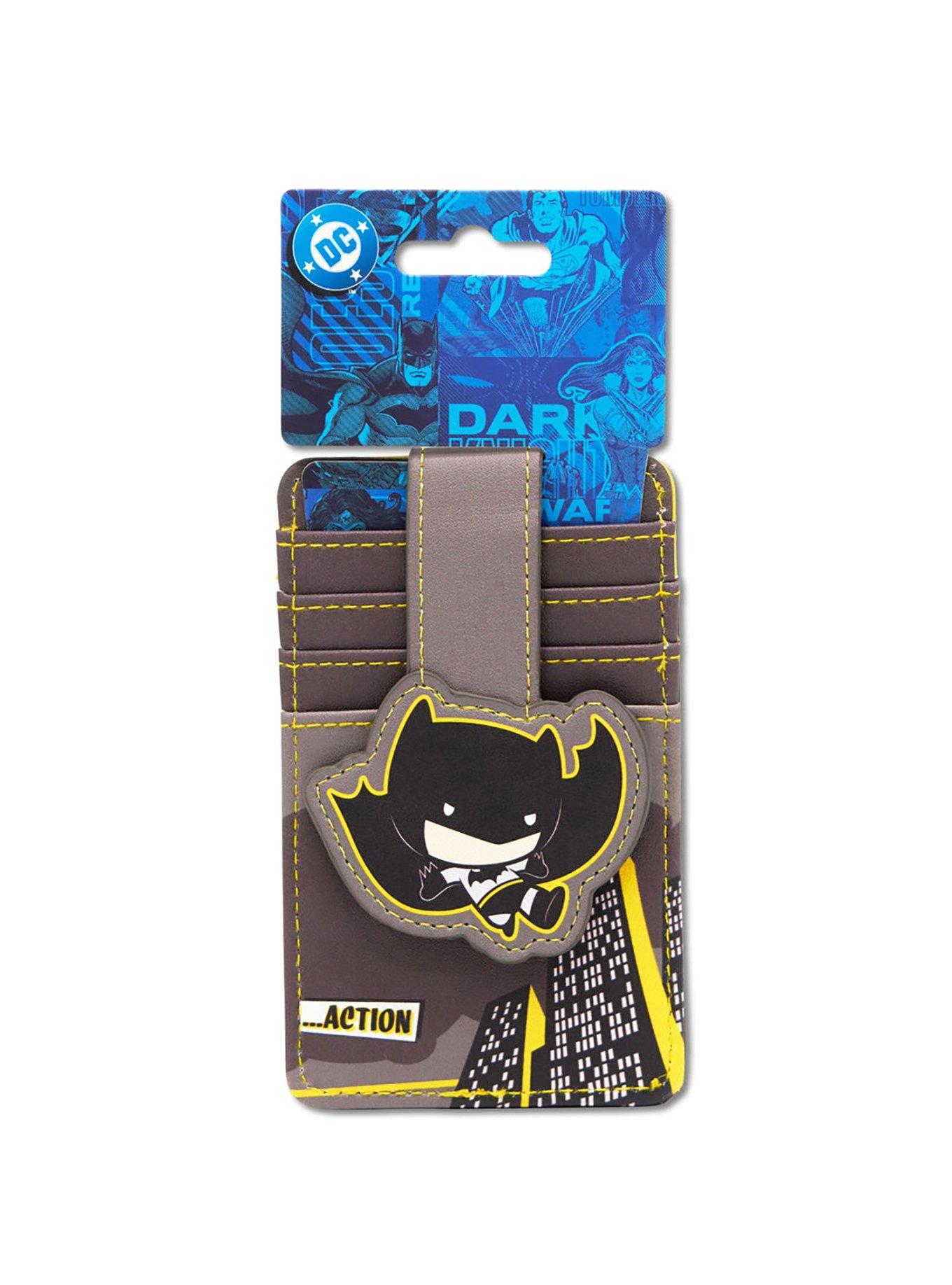 DC Comics Chibi Batman Action Pose ID Card Holder Wallet, , alternate