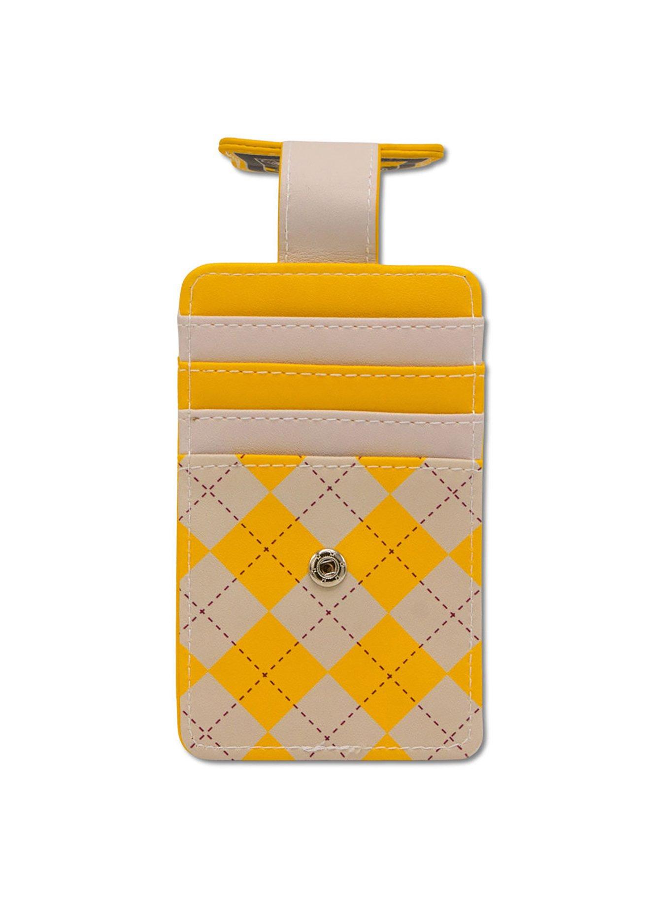 Harry Potter Hufflepuff Crest ID Card Holder Wallet, , alternate