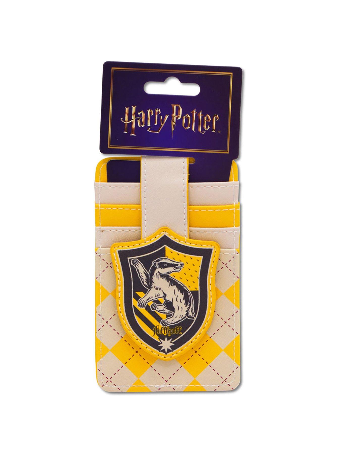 Harry Potter Hufflepuff Crest ID Card Holder Wallet, , alternate