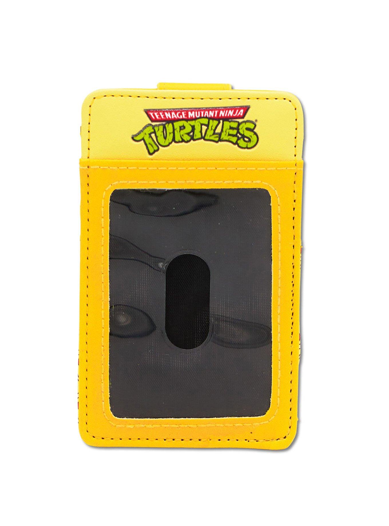 Teenage Mutant Ninja Turtles Wallet Pizza Pose ID Card Holder Wallet, , hi-res
