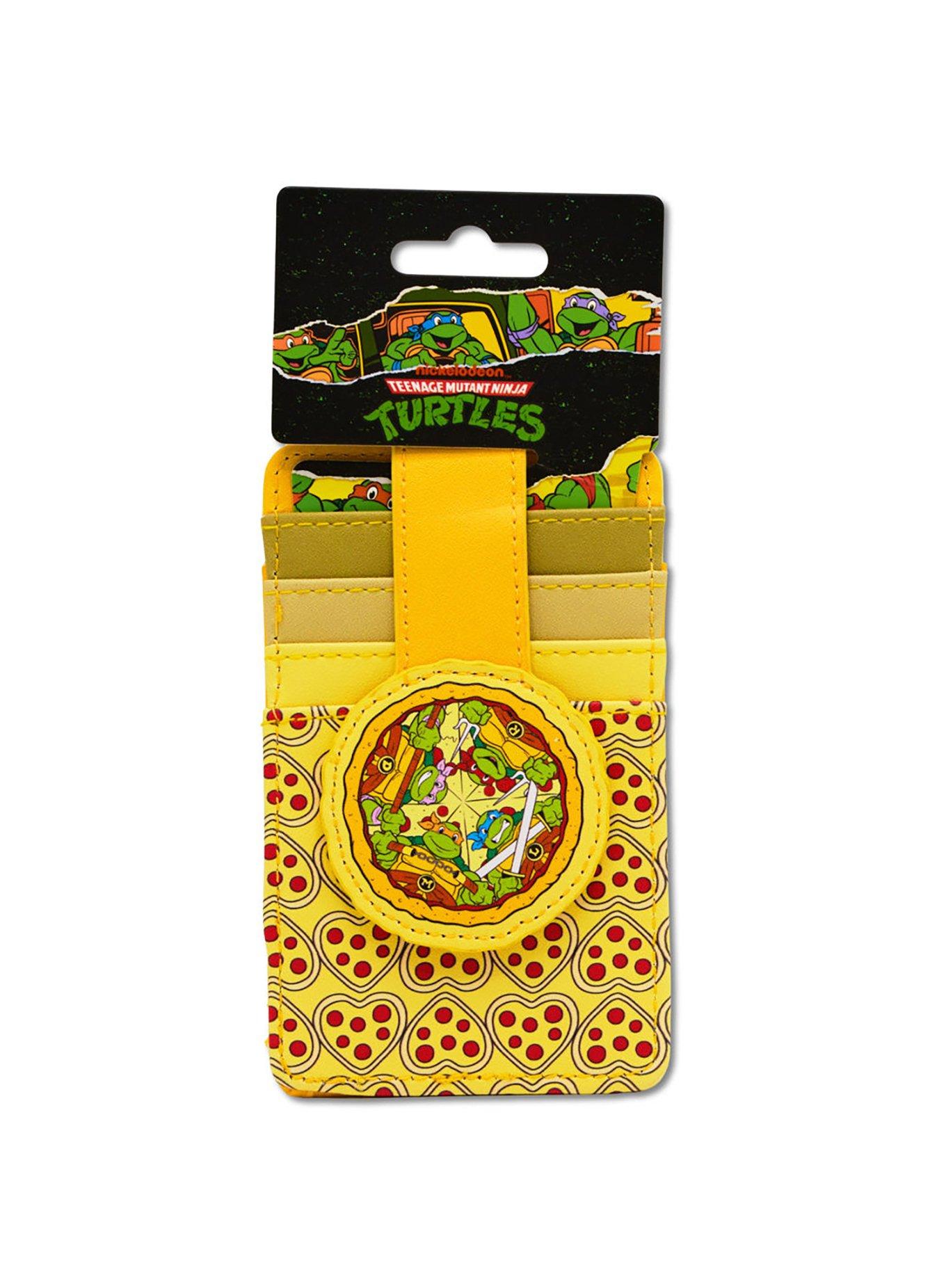 Teenage Mutant Ninja Turtles Wallet Pizza Pose ID Card Holder Wallet, , alternate