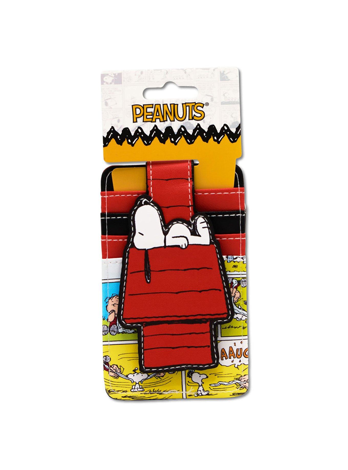 Peanuts Snoopy Sleeping Dog House Pose ID Card Holder Wallet, , alternate