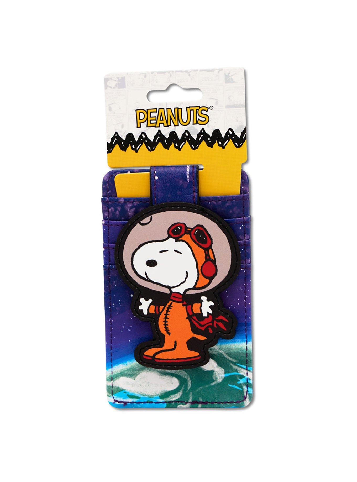 Peanuts Astronaut Snoopy Pose ID Card Holder Wallet, , alternate