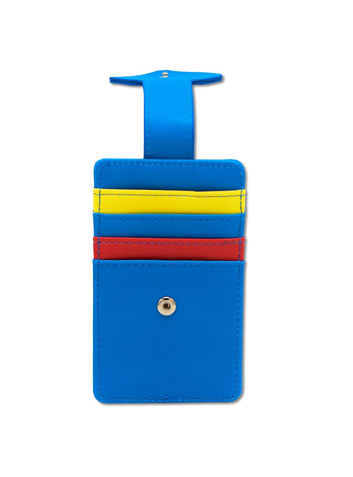 DC Comics Superman Super Shield Logo ID Card Holder Wallet, , alternate
