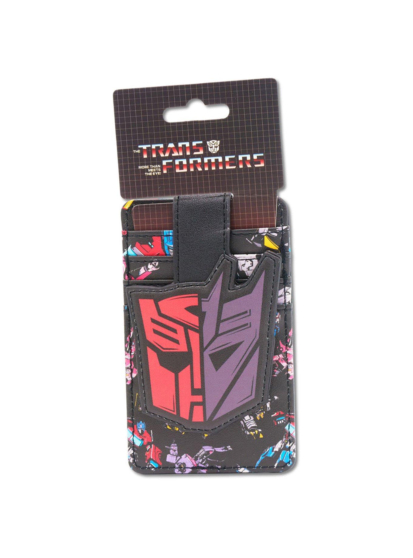Transformers Autobot Decepticon Split Icon ID Card Holder Wallet, , alternate