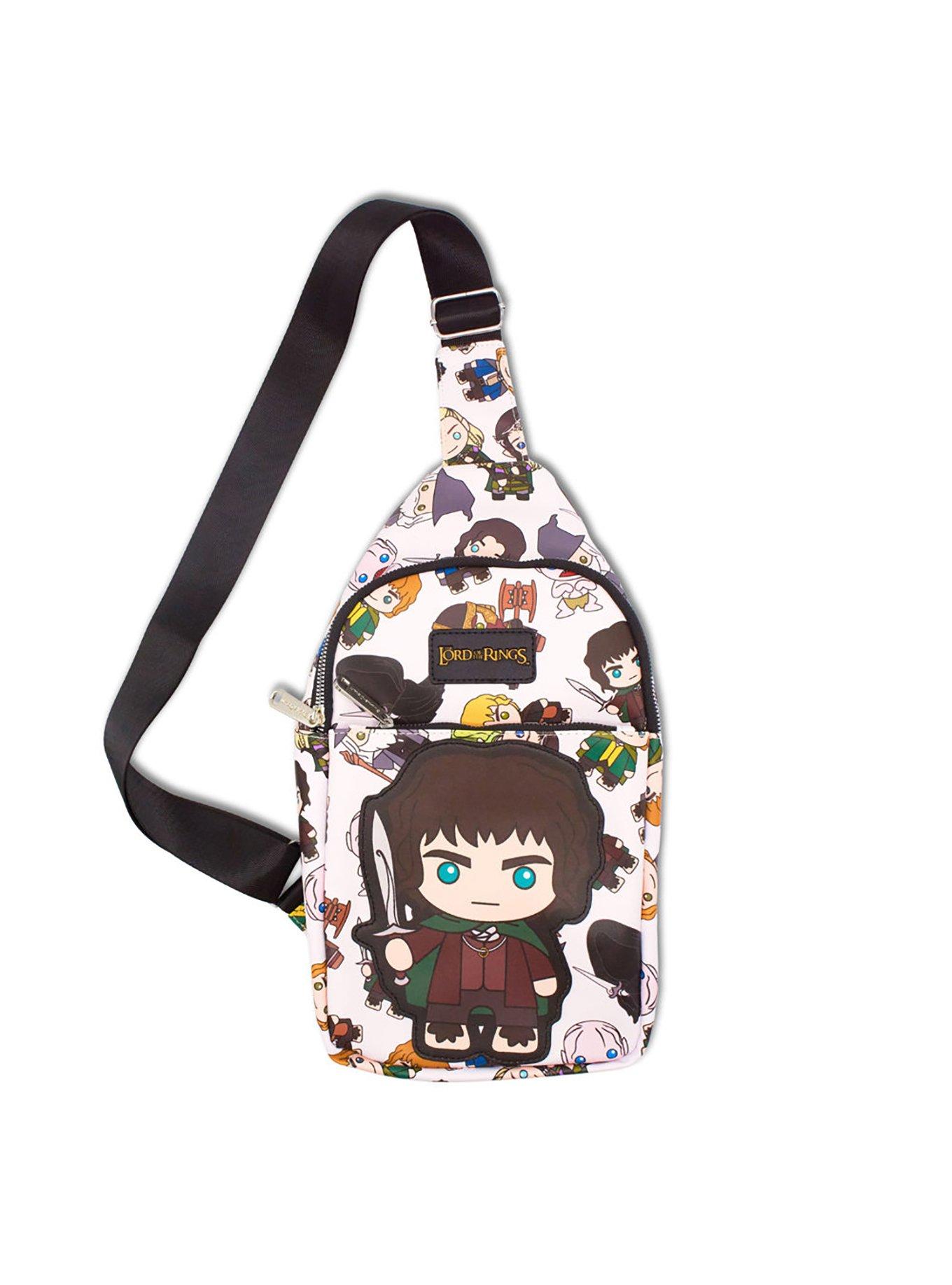 The Lord of the Rings Chibi Frodo Pose Crossbody Sling Bag, , alternate