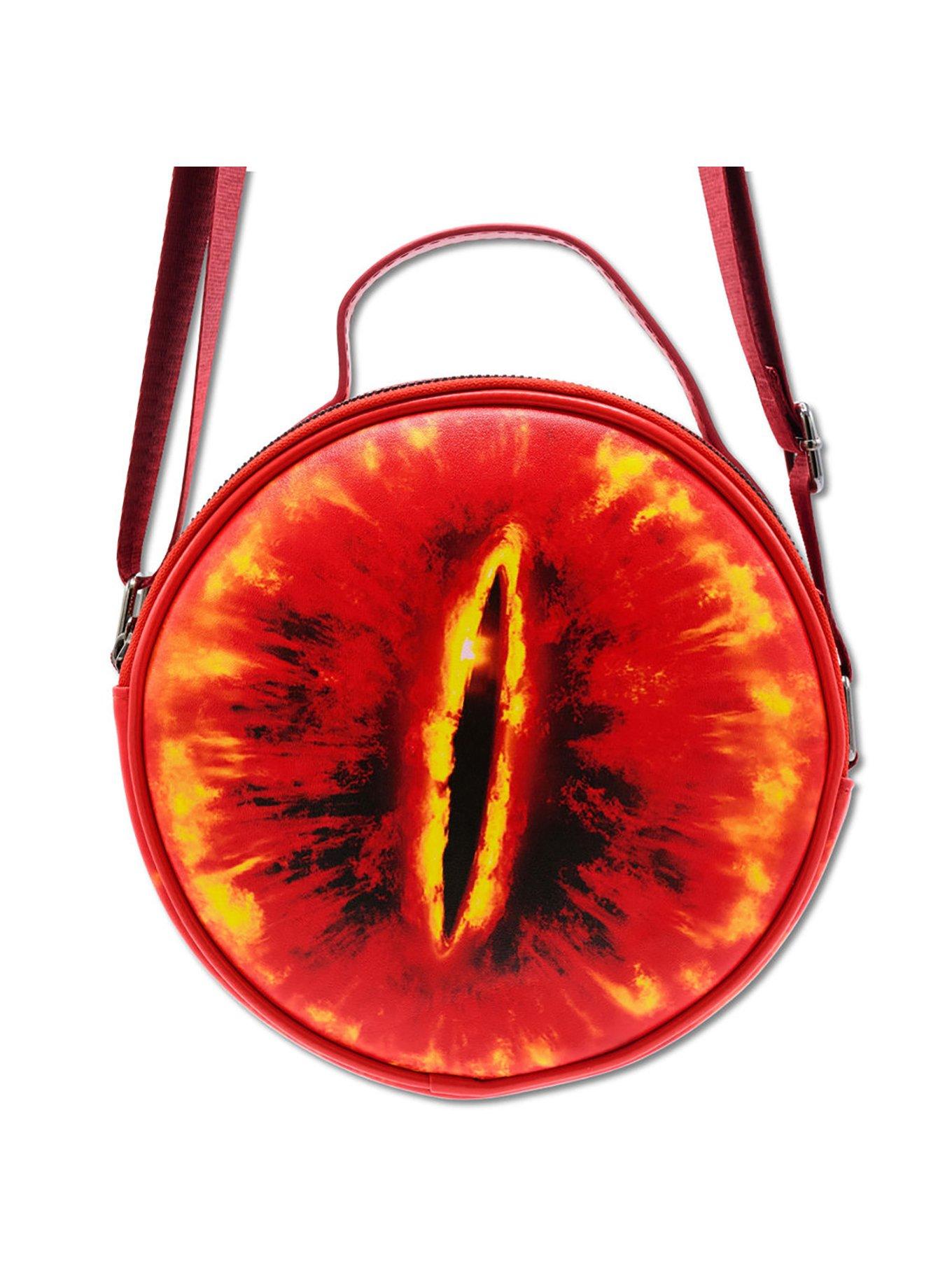 The Lord of the Rings Eye Of Sauron Round Crossbody Bag, , alternate