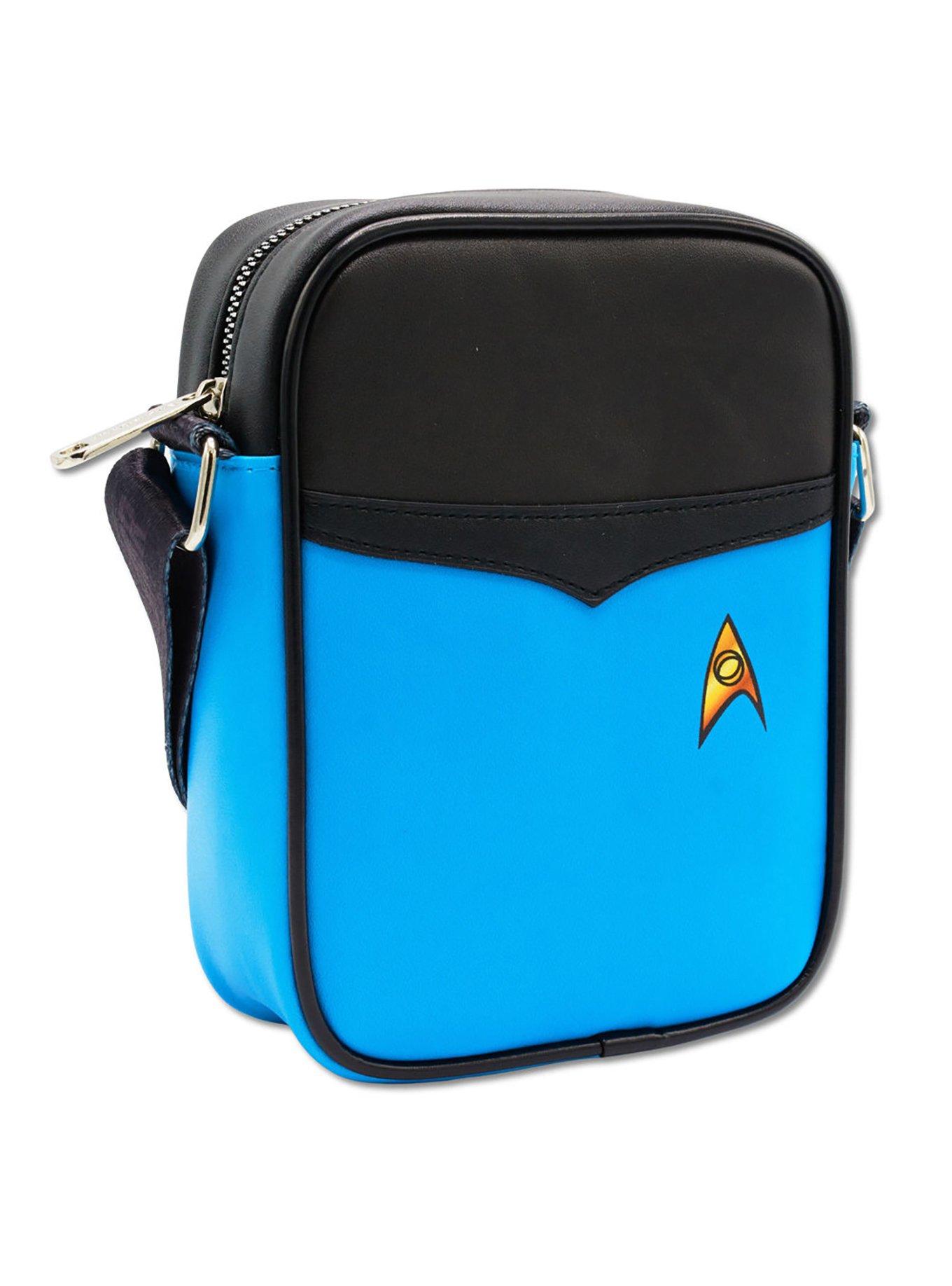 Star Trek Sciences Crew Suit Blue Crossbody Bag, , hi-res