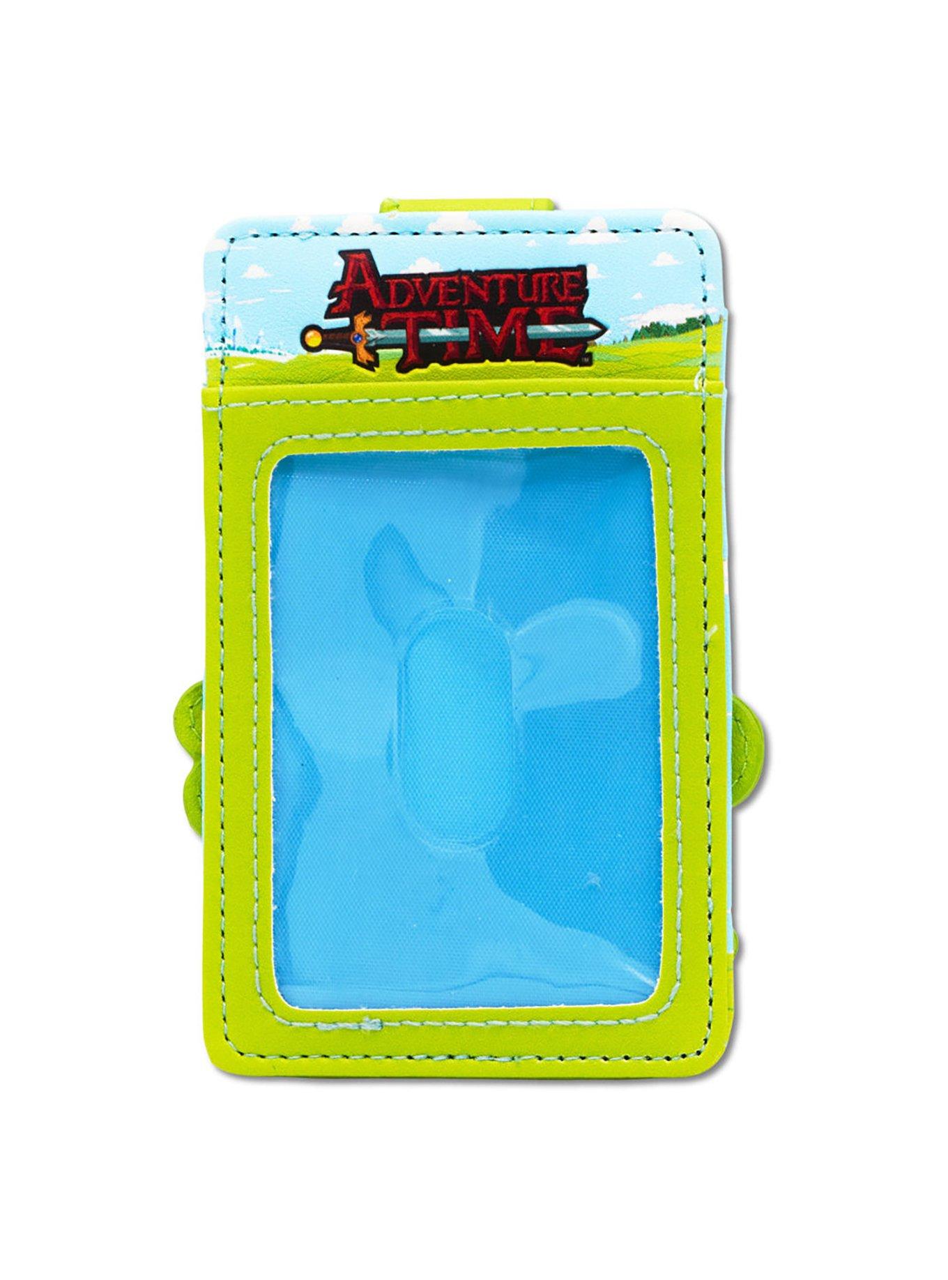 Adventure Time Three Character Pose ID Card Holder Wallet, , hi-res