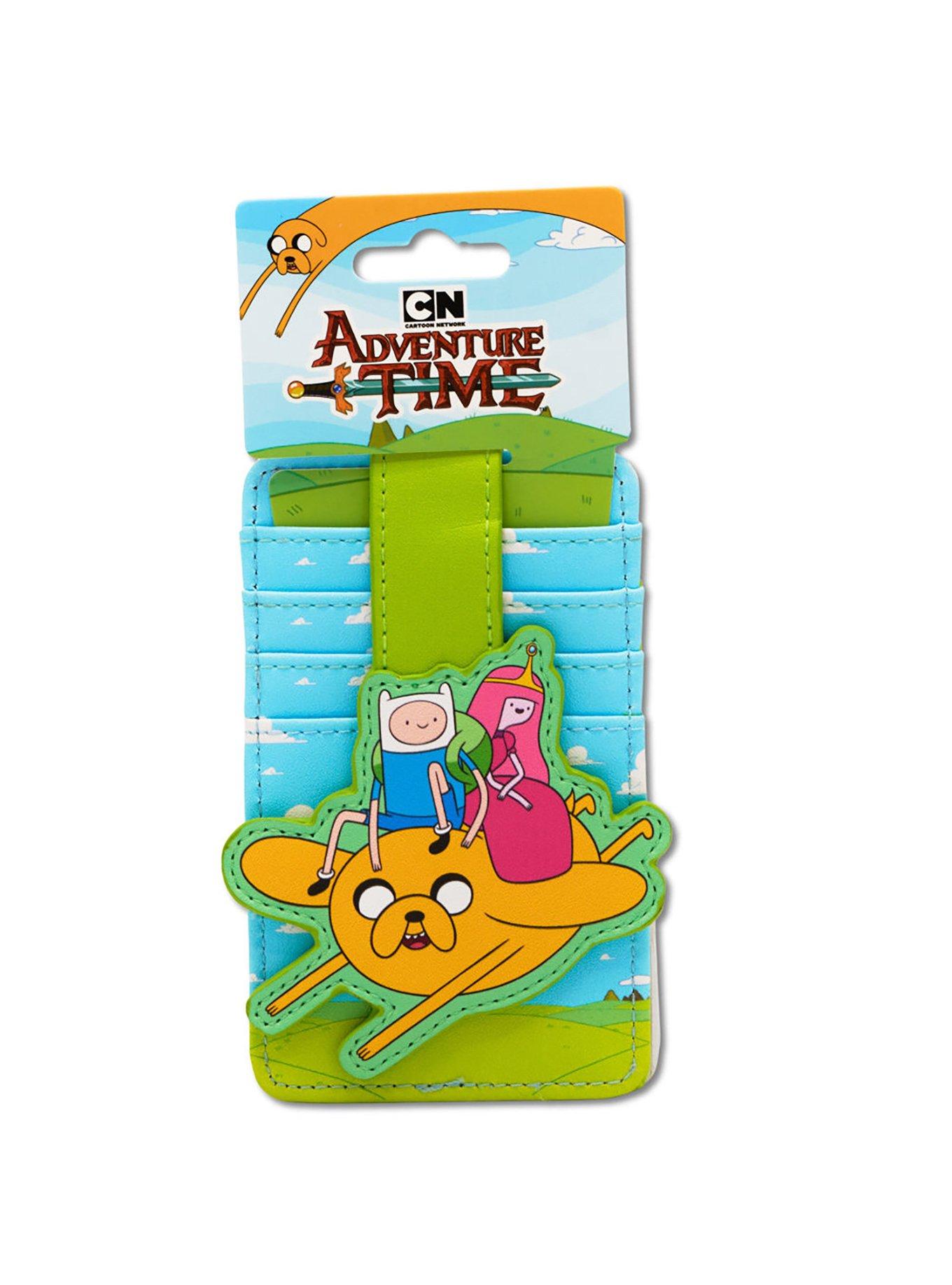 Adventure Time Three Character Pose ID Card Holder Wallet, , alternate