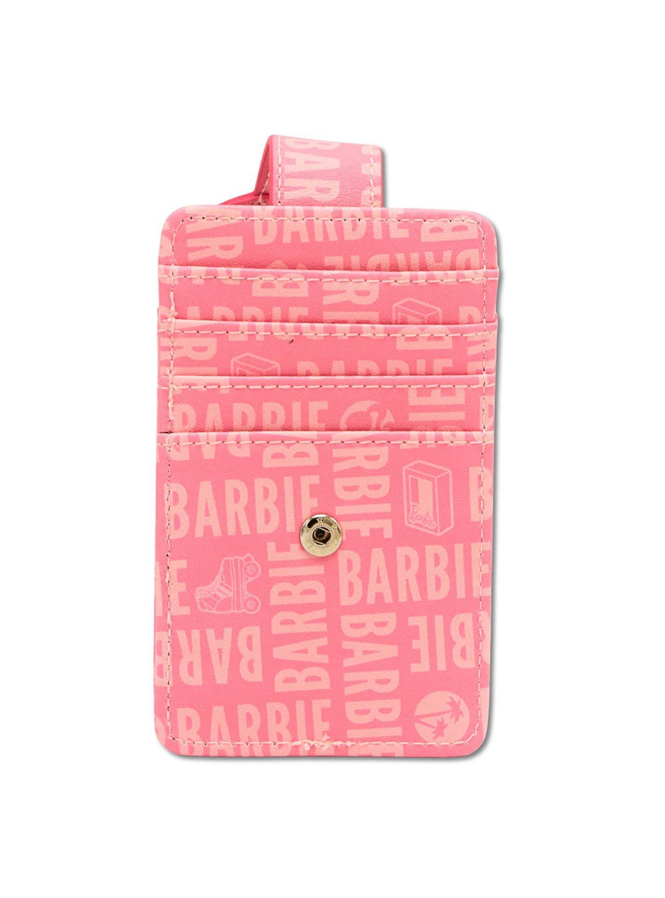 Mattel Barbie Ponytail Silhouette Pinks ID Card Holder Wallet, , alternate