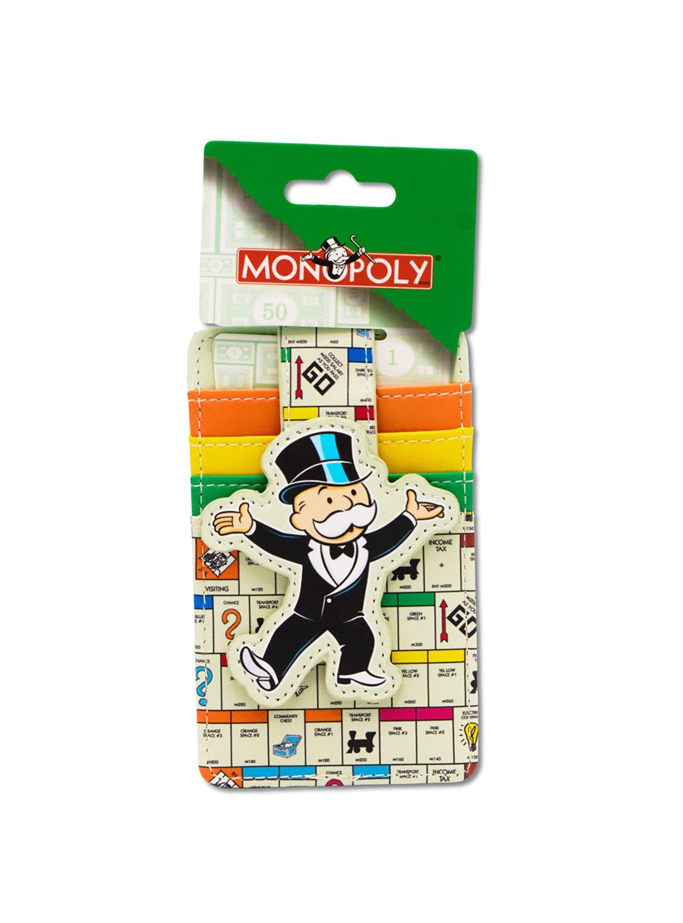 Monopoly Mr. Monopoly Tap Pose ID Card Holder Wallet