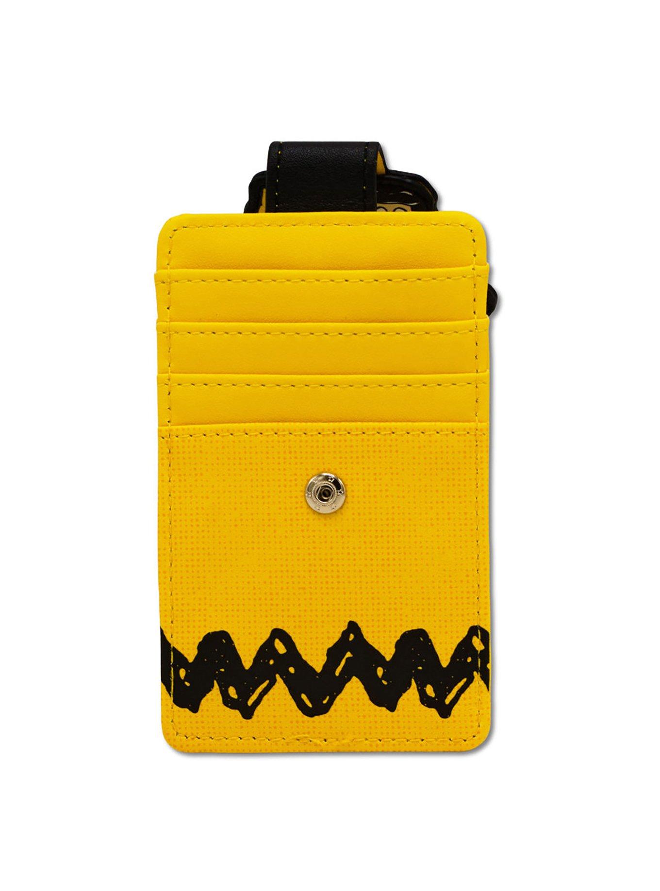Peanuts Seven Character Group Pose ID Card Holder Wallet, , alternate