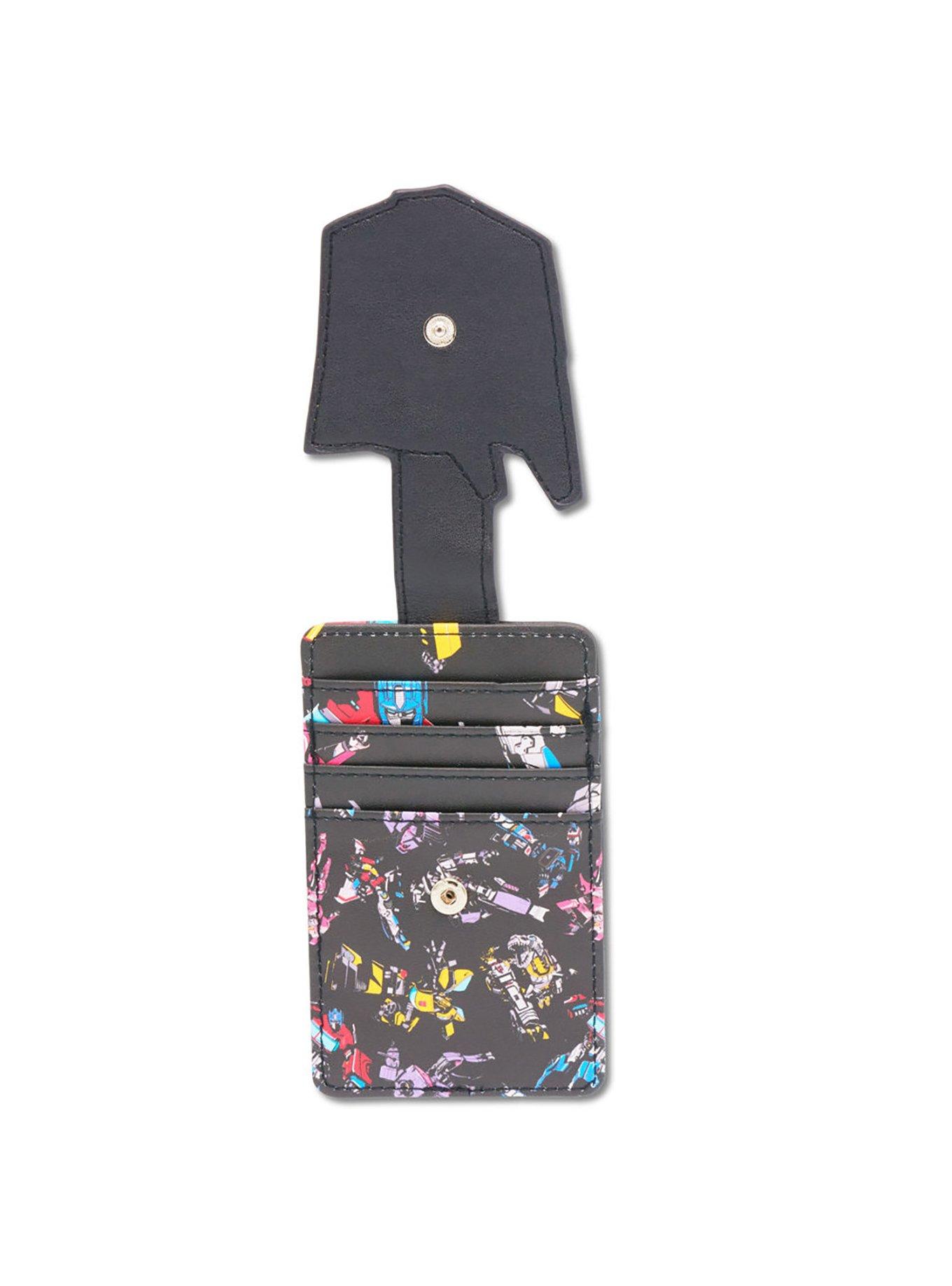 Transformers Autobot Decepticon Split Icon ID Card Holder Wallet, , alternate