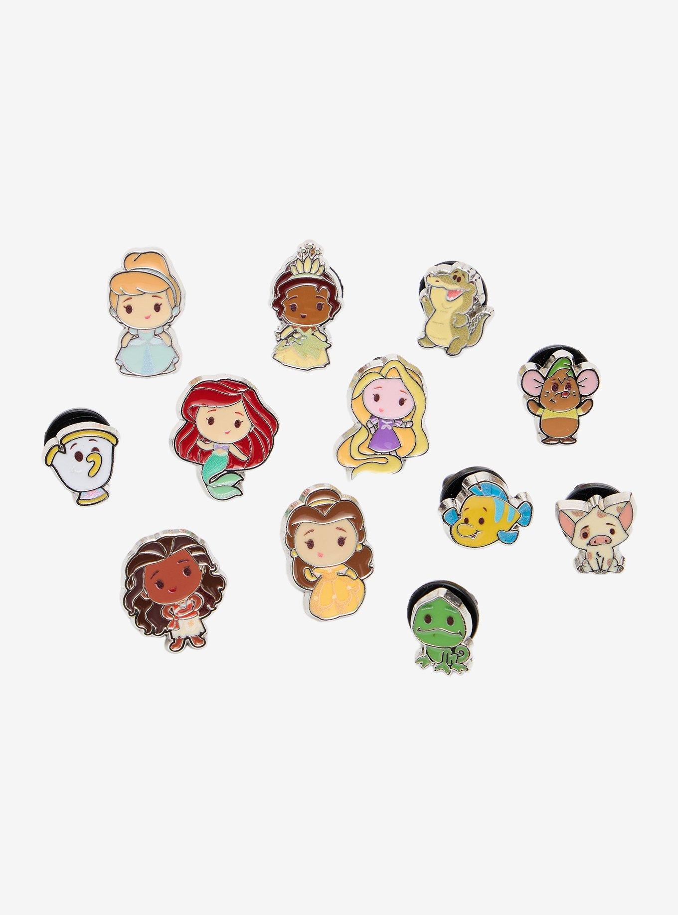 Loungefly Disney Princess Sidekick Blind Box Micro Pin Pack Hot Topic Exclusive, , alternate - view 2