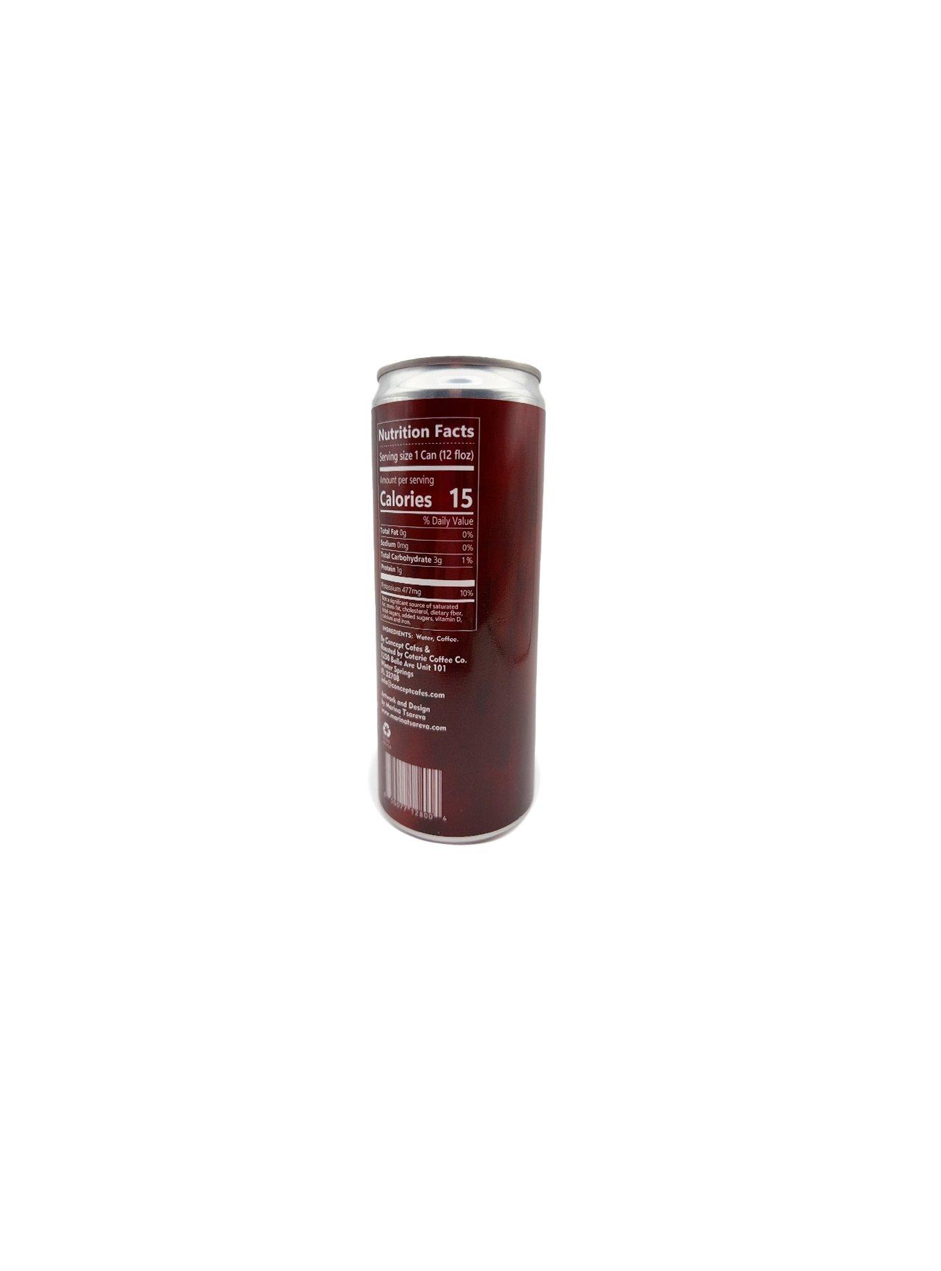 Type O Negative Official Blood Vial Nitro Cold Brew Coffee Cans (4Pack - 12oz Per Can), , alternate