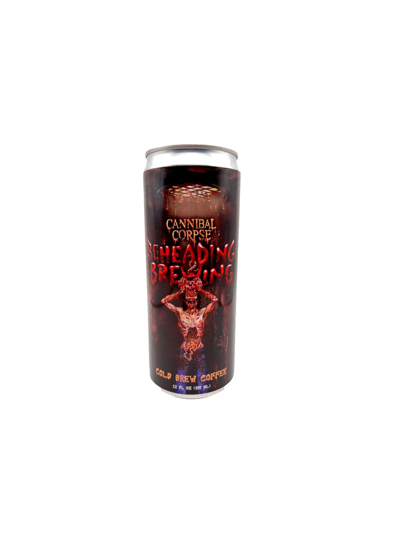 Cannibal Corpse Official 'Beheading & Brewing' Nitro Cold Brew Coffee Cans (4Pack - 12oz Per Can), , alternate