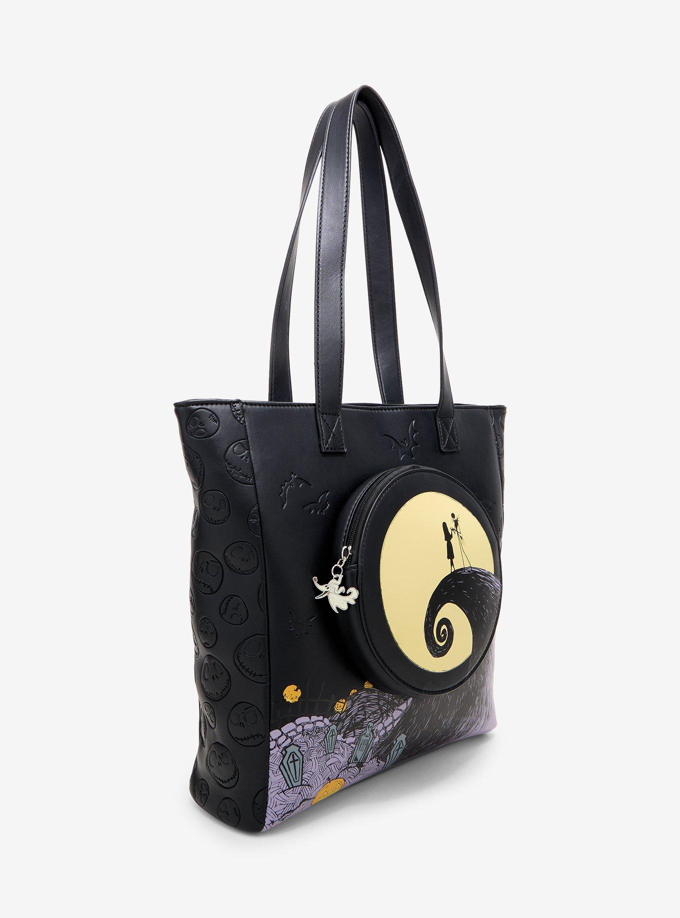 Her Universe The Nightmare Before Christmas Spiral Hill Tote Bag, , alternate - view 2