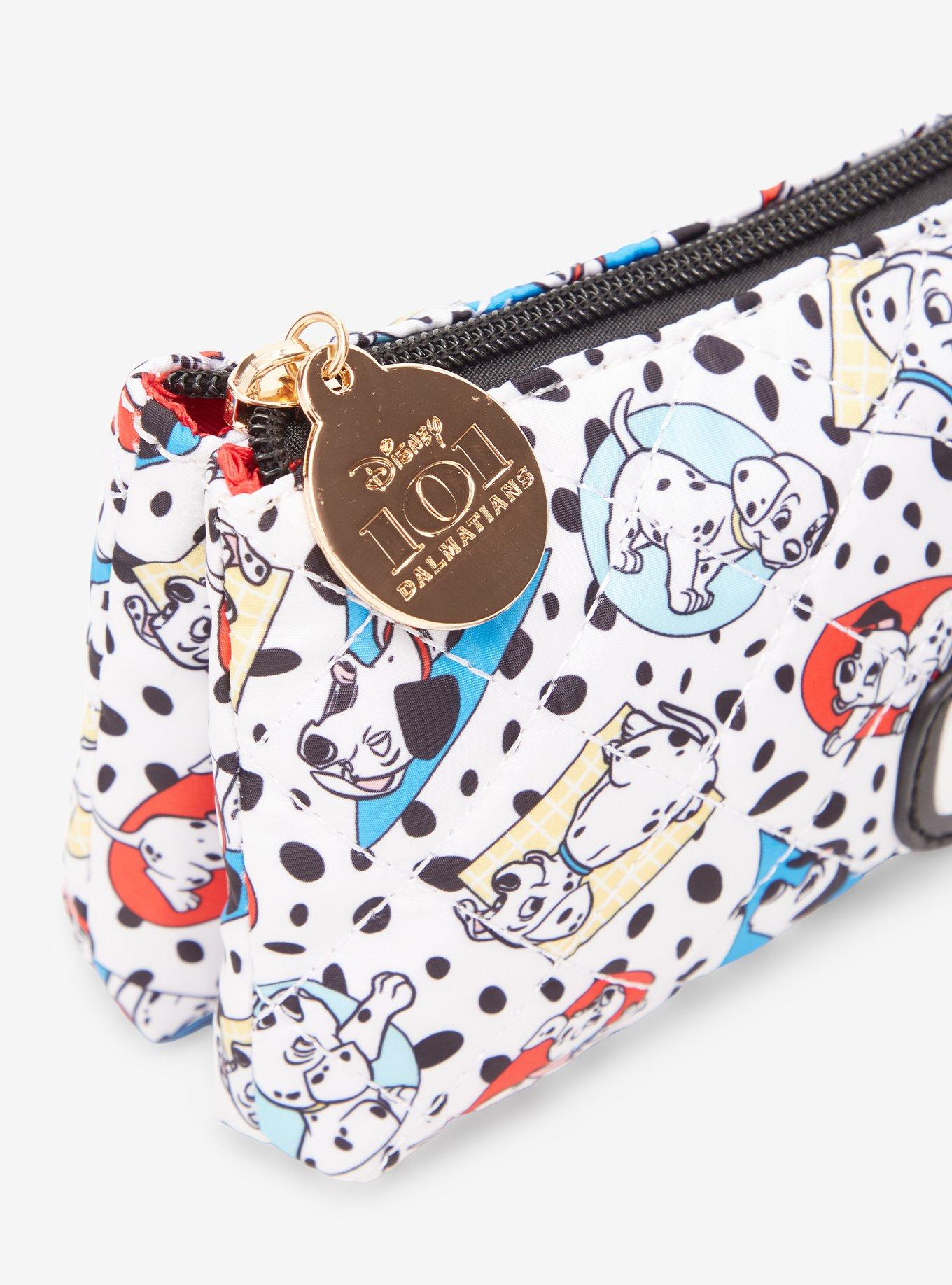 Disney 101 Dalmatians Retro Print Quilted Cosmetic Bag - BoxLunch Exclusive, , alternate - view 2
