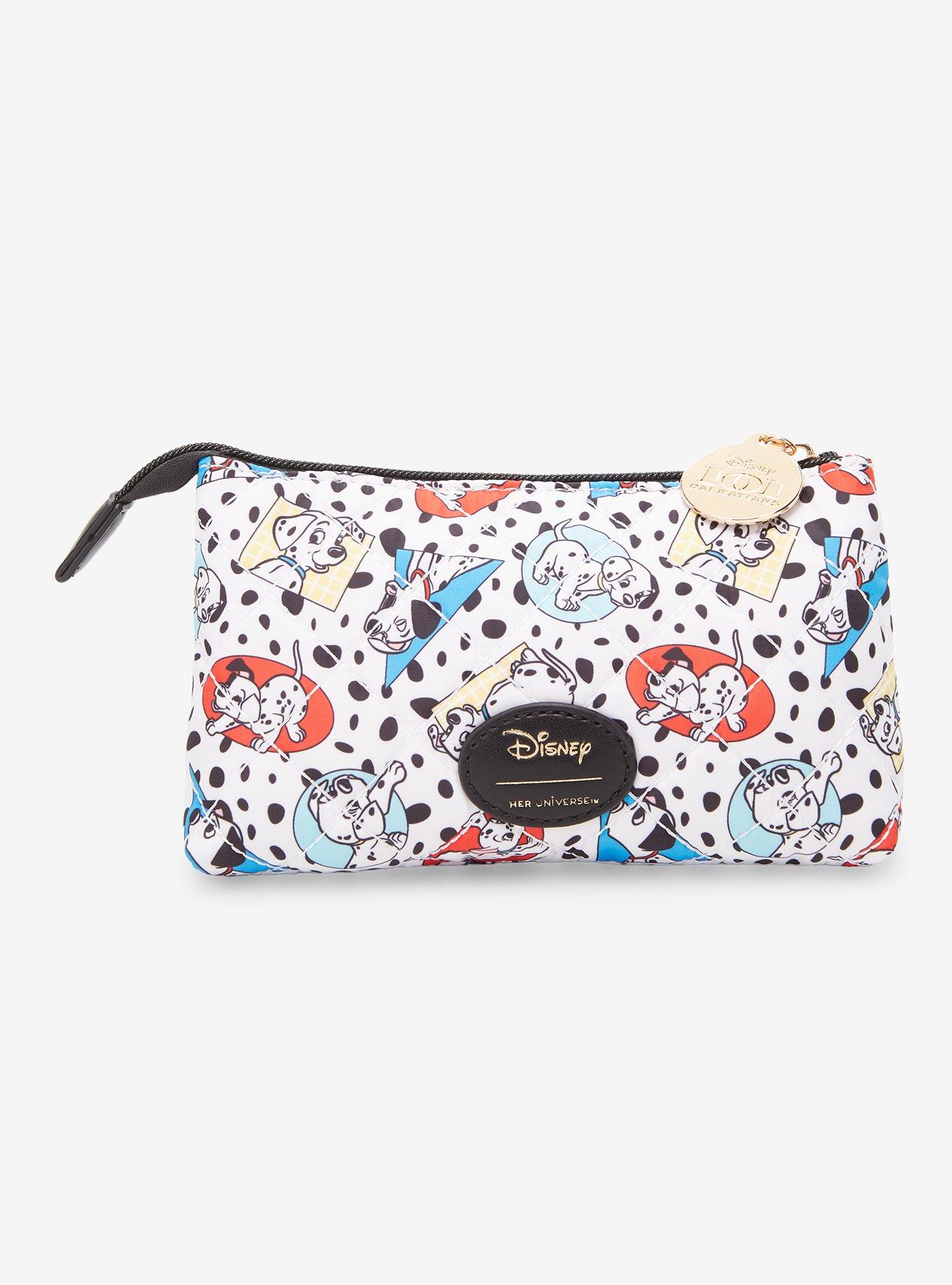 Disney 101 Dalmatians Retro Print Quilted Cosmetic Bag - BoxLunch Exclusive, , alternate - view 3