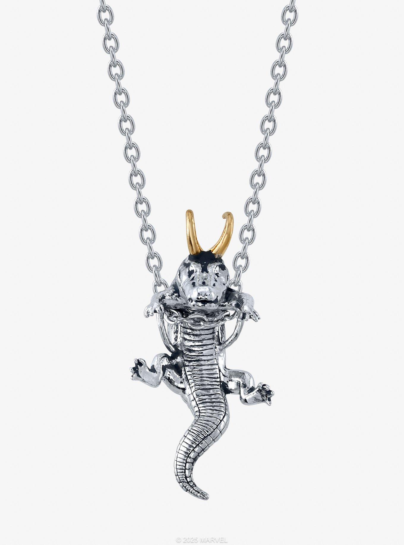 Marvel X Rocklove Loki Alligator Loki Necklace, , hi-res