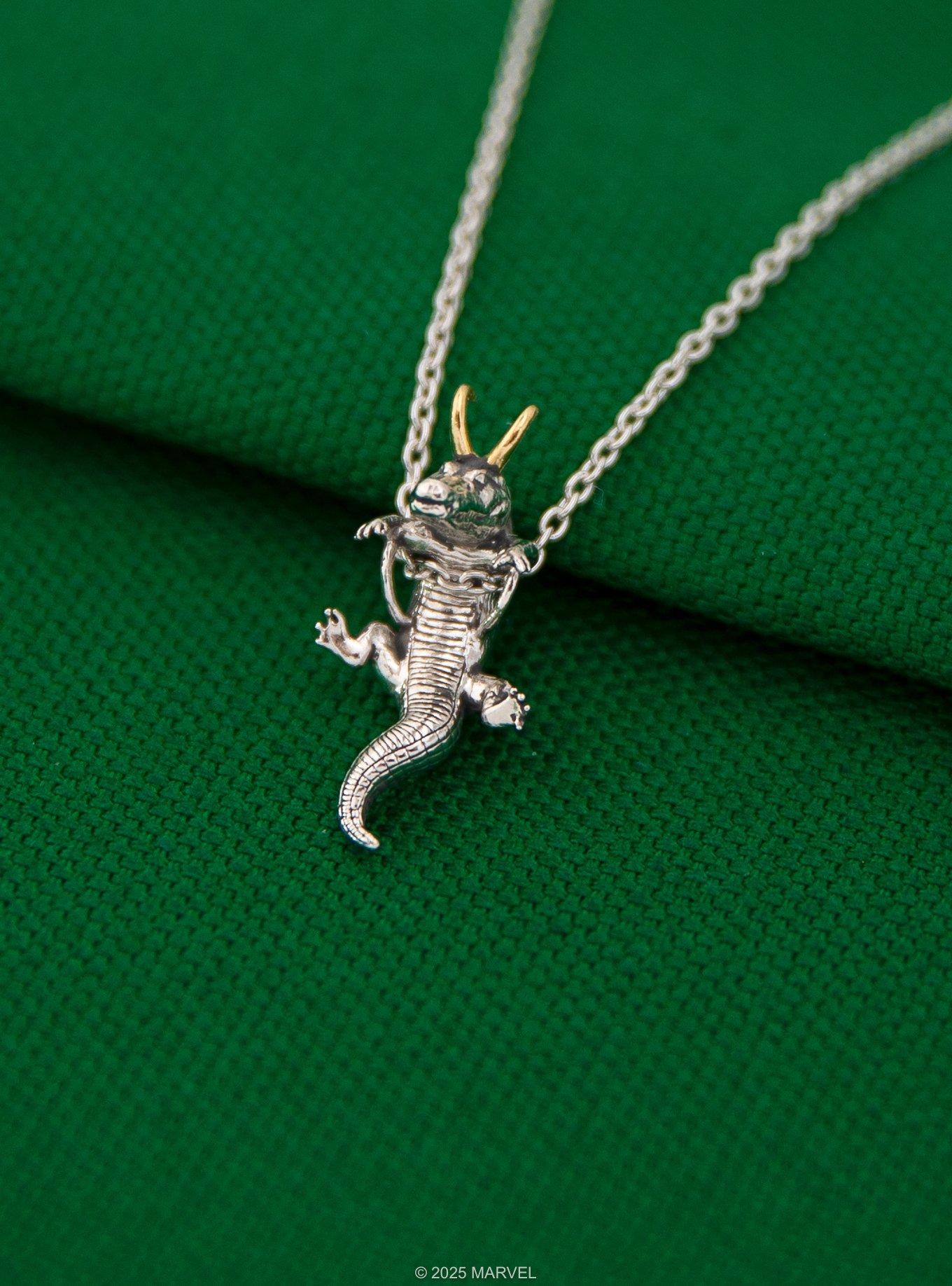 Marvel X Rocklove Loki Alligator Loki Necklace, , alternate