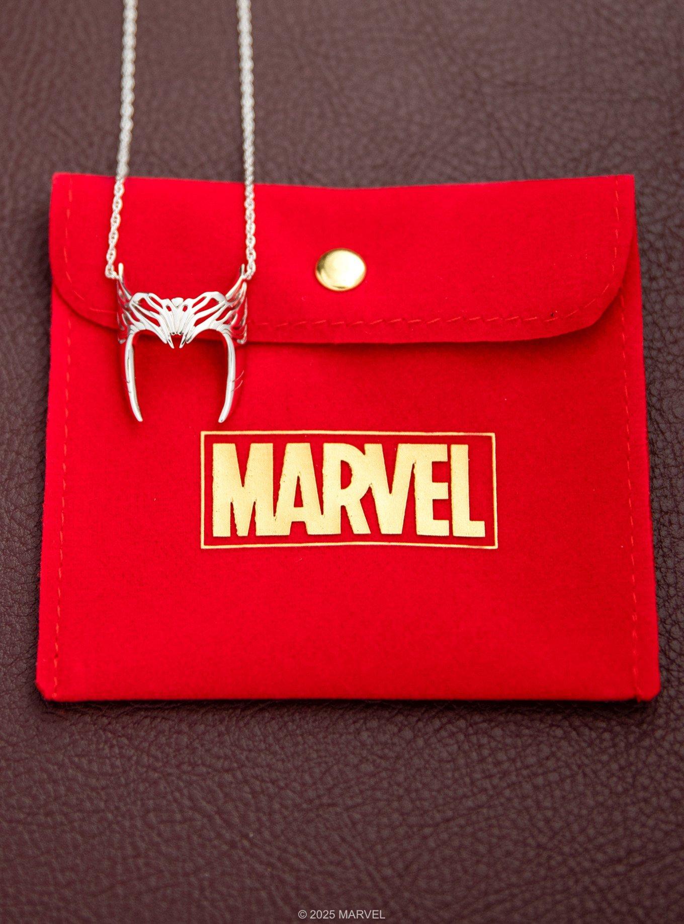 Marvel X Rocklove Wandavision Scarlet Witch Headdress Necklace, , alternate