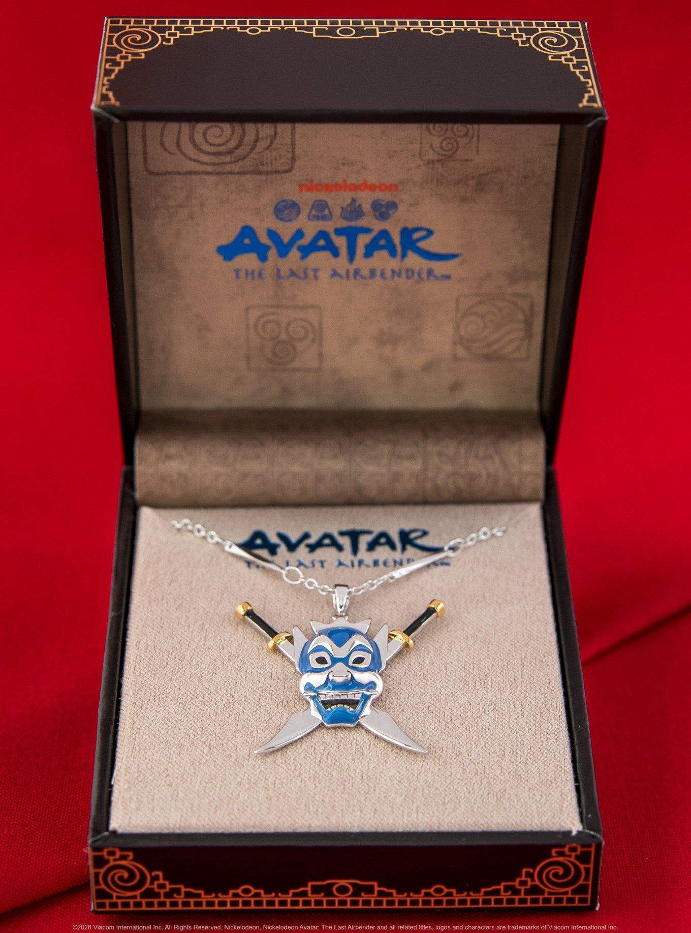 Avatar The Last Airbender X Rocklove The Blue Spirit Necklace, , alternate