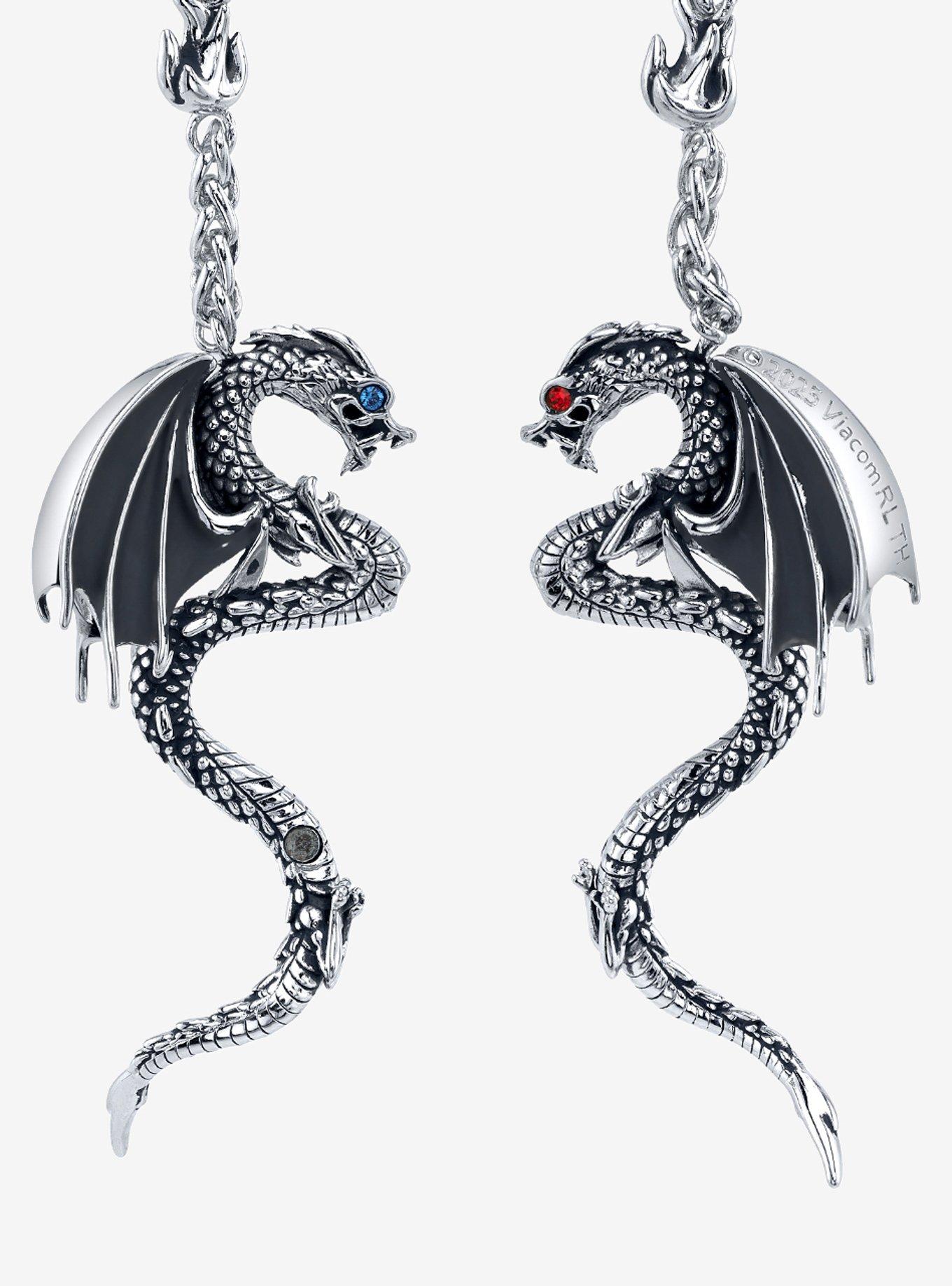 Avatar The Last Airbender X Rocklove Dancing Dragon Necklace, , hi-res