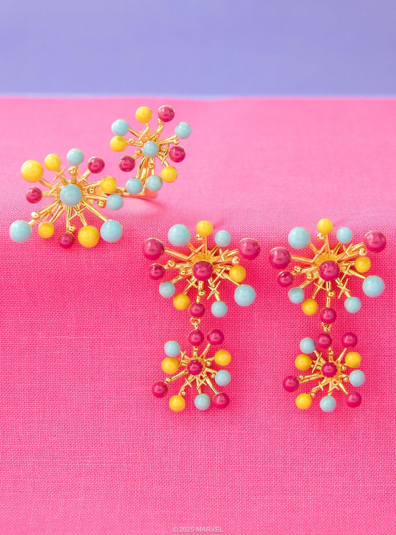 Marvel X Rocklove X-Men Jubilee Fireworks Earrings