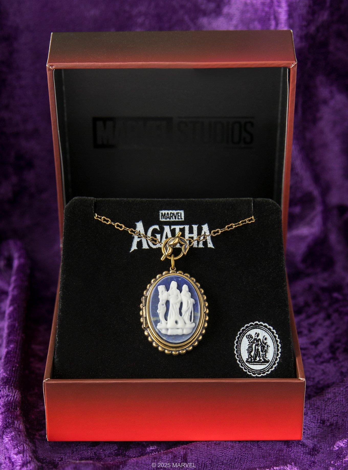 Marvel X Rocklove Marvel Studios Agatha All Along Agatha Necklace, , alternate