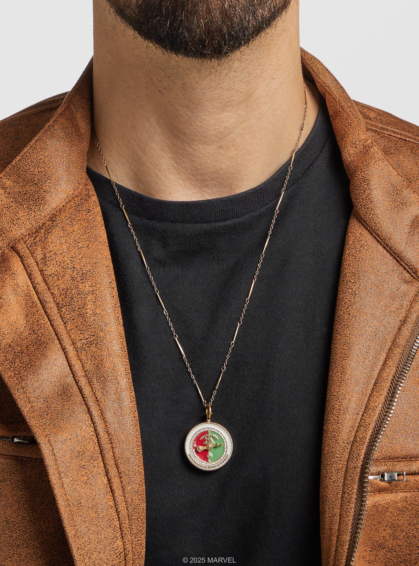 Marvel X Rocklove Marvel Studios Loki Tva Stopwatch Necklace