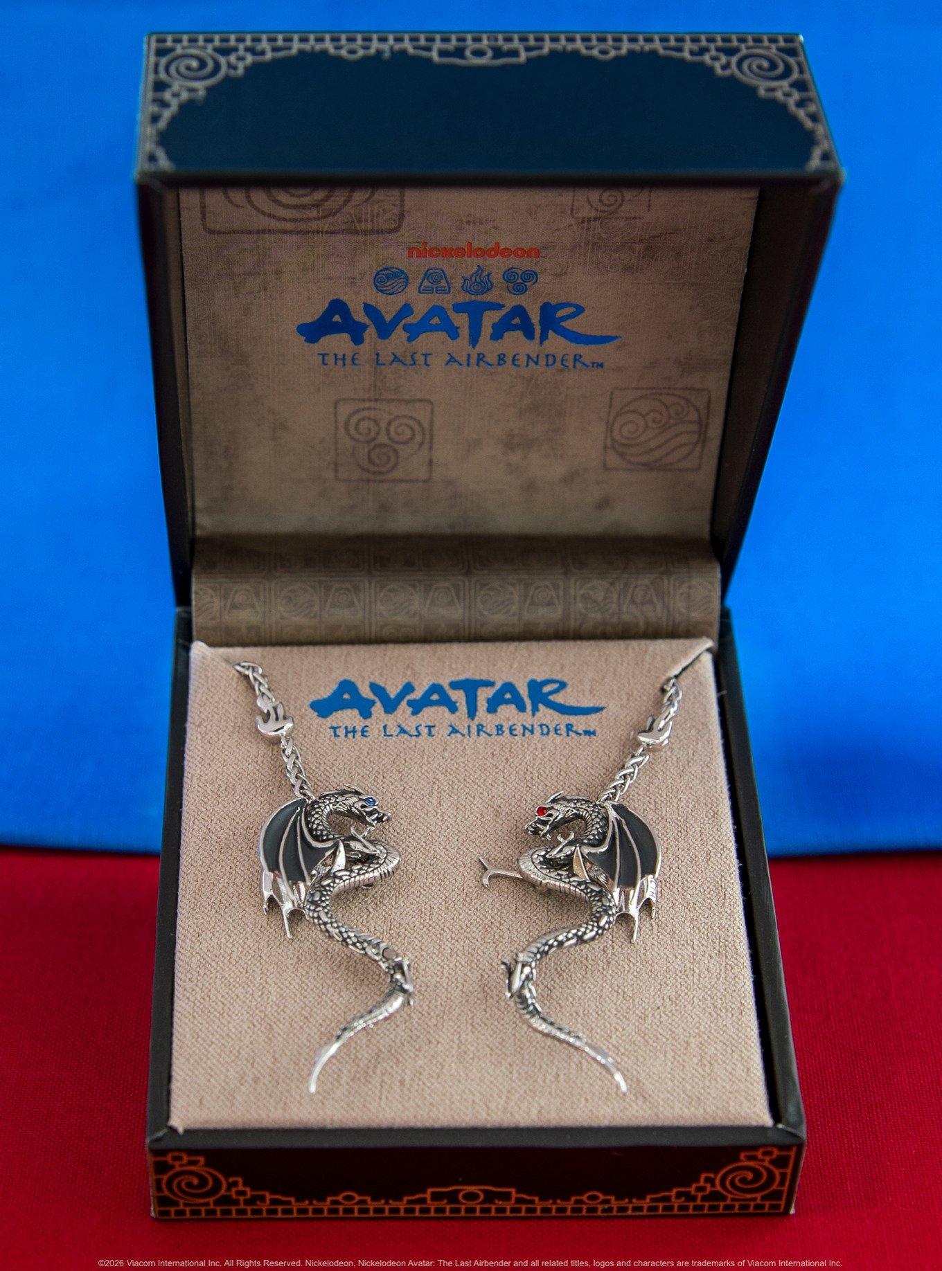 Avatar The Last Airbender X Rocklove Dancing Dragon Necklace