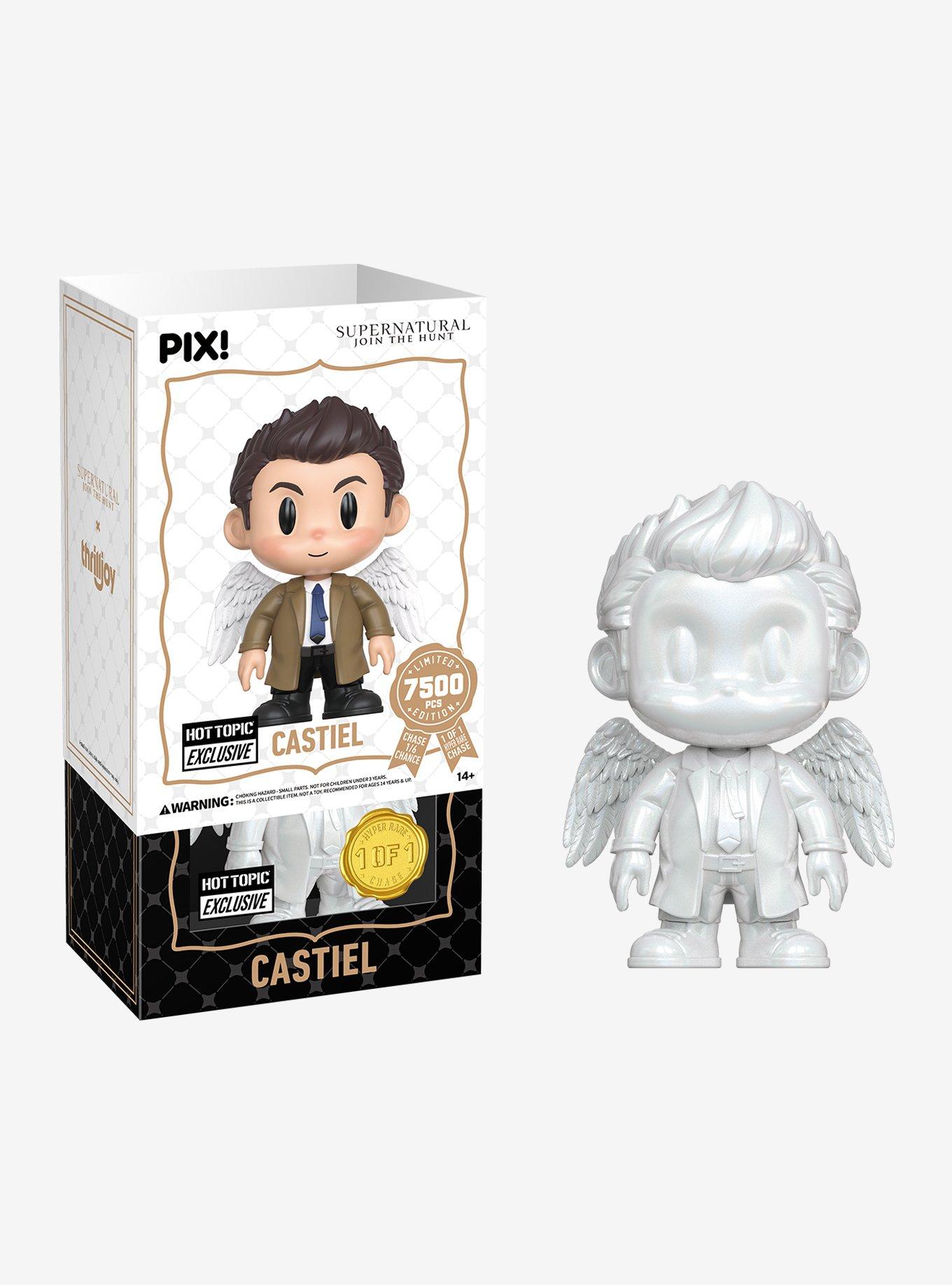 Thrilljoy Supernatural Pix! Castiel Collectible Figure Hot Topic Exclusive, , alternate - view 3