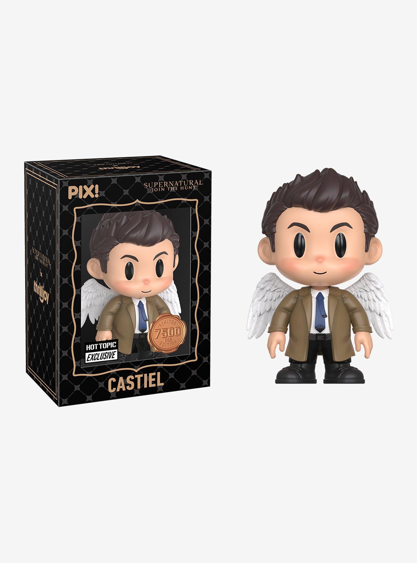 Thrilljoy Supernatural Pix! Castiel Collectible Figure Hot Topic Exclusive, , alternate - view 4