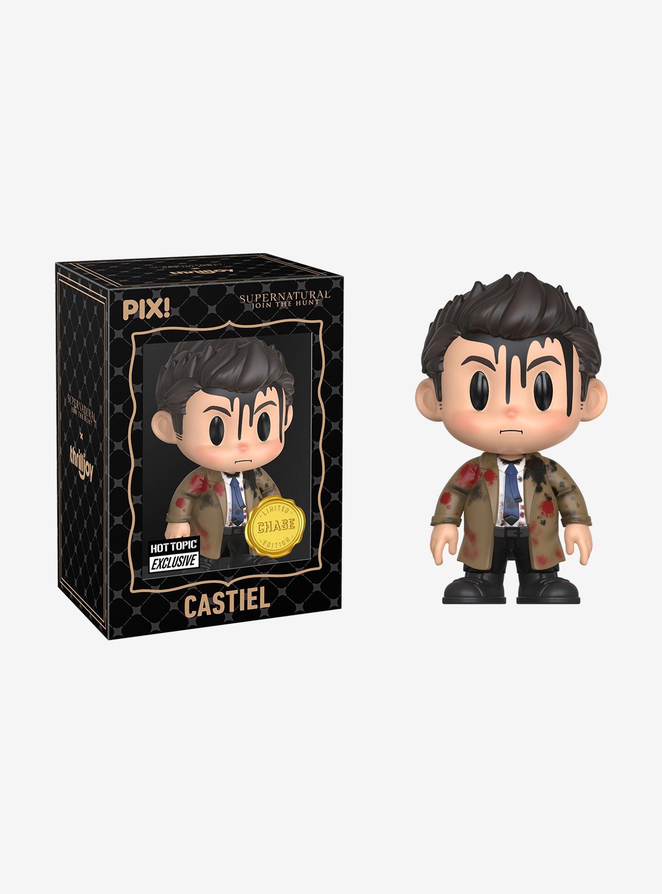Thrilljoy Supernatural Pix! Castiel Collectible Figure Hot Topic Exclusive, , alternate - view 5