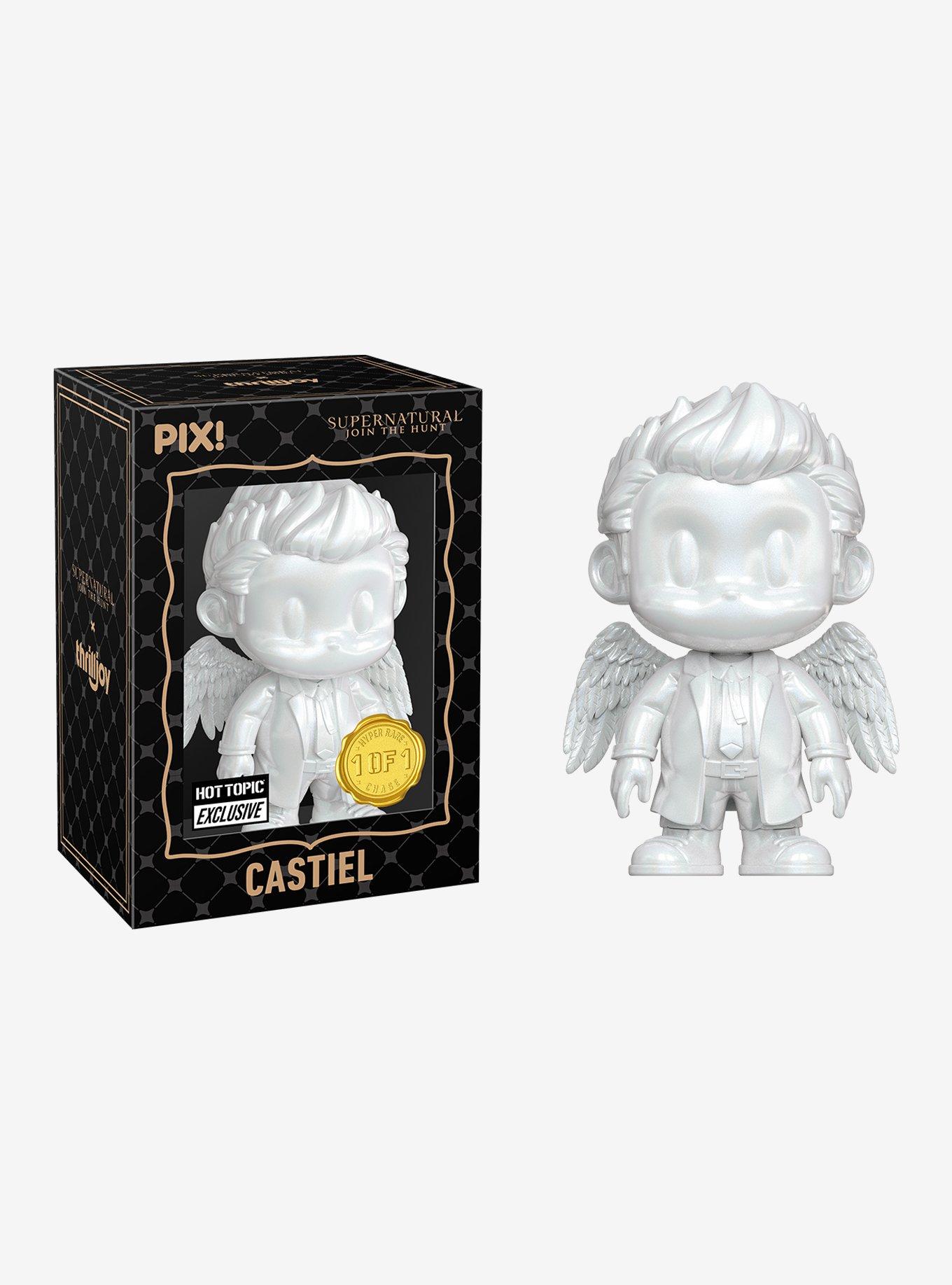 Thrilljoy Supernatural Pix! Castiel Collectible Figure Hot Topic Exclusive, , alternate - view 6