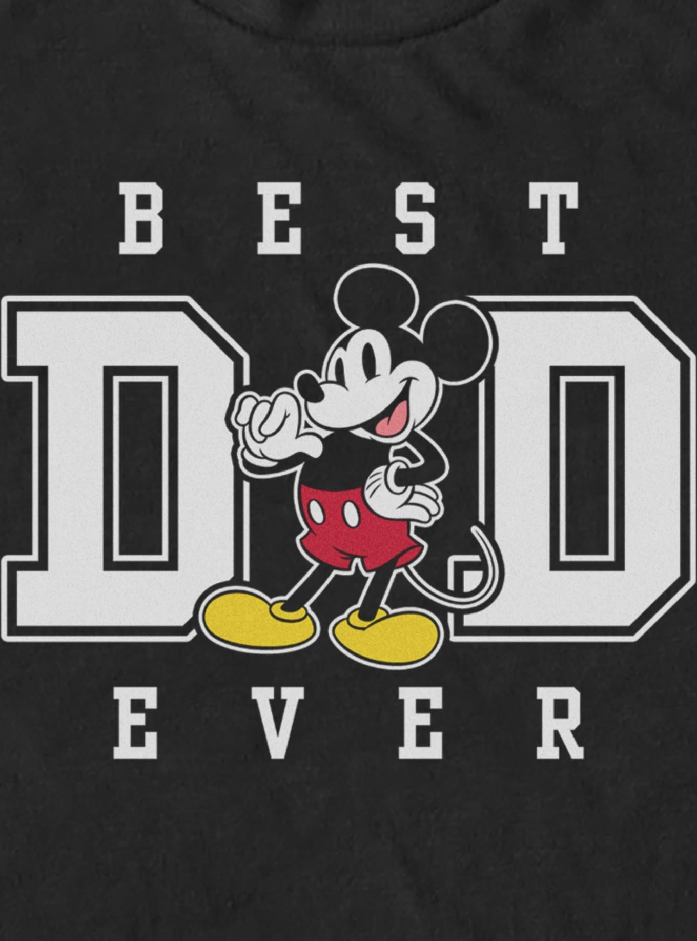 Disney Mickey Mouse Best Dad Ever T-Shirt, , hi-res