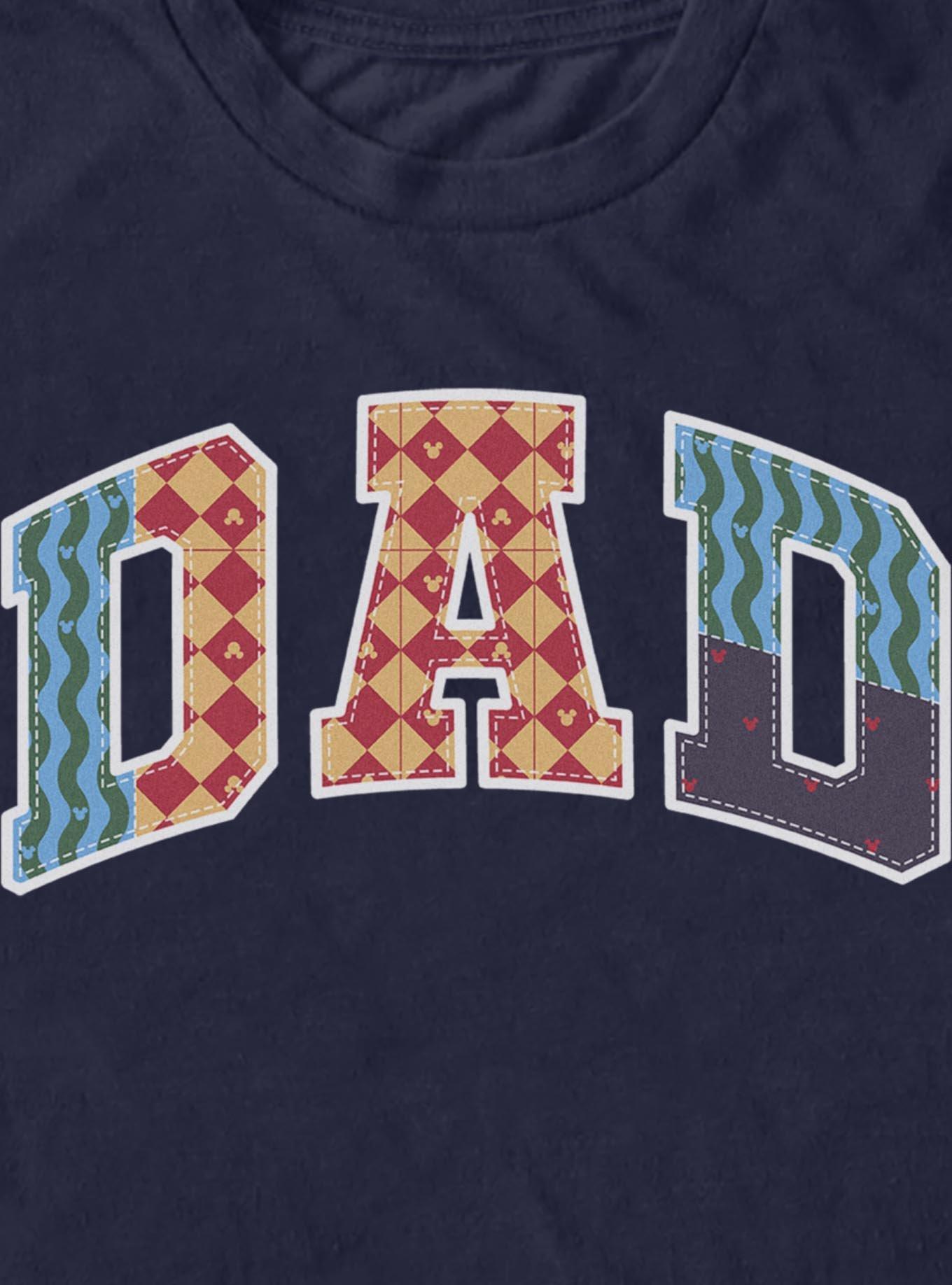 Disney Mickey Mouse Dad Patch T-Shirt, , hi-res