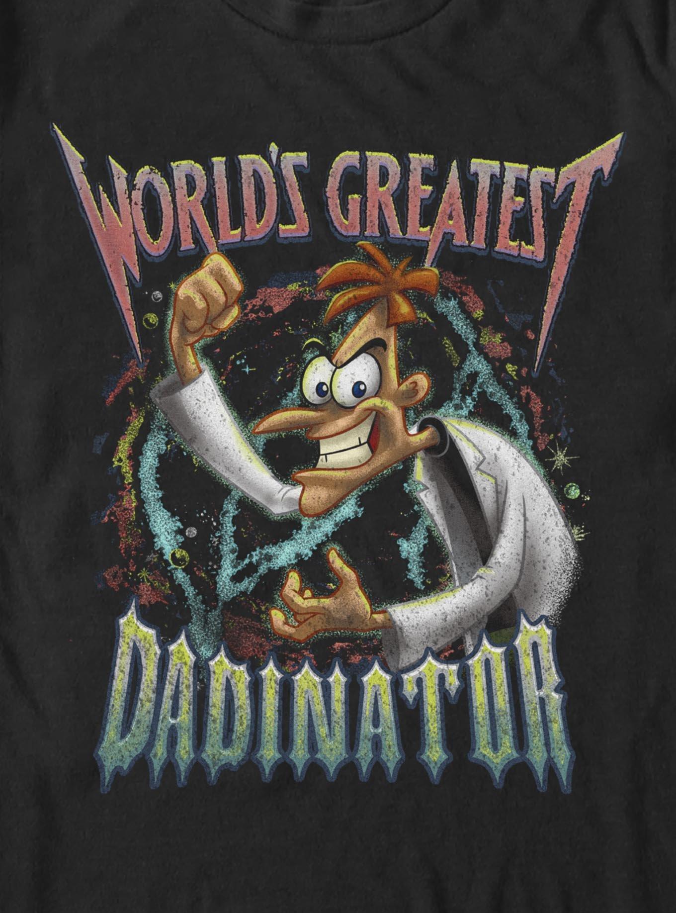 Disney Phineas and Ferb Rocking Dadinator T-Shirt, , hi-res
