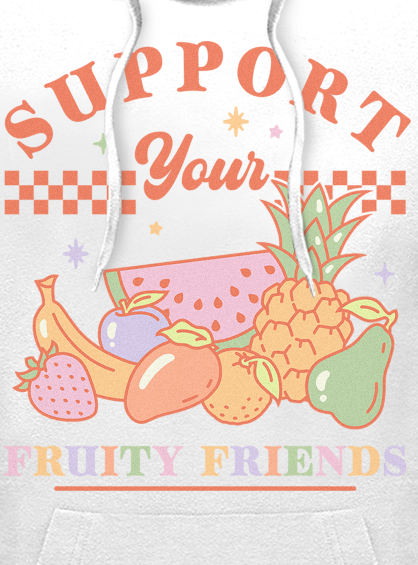 Support Your Fruity Friends Pride Hoodie Hot Topic Exclusive, , hi-res
