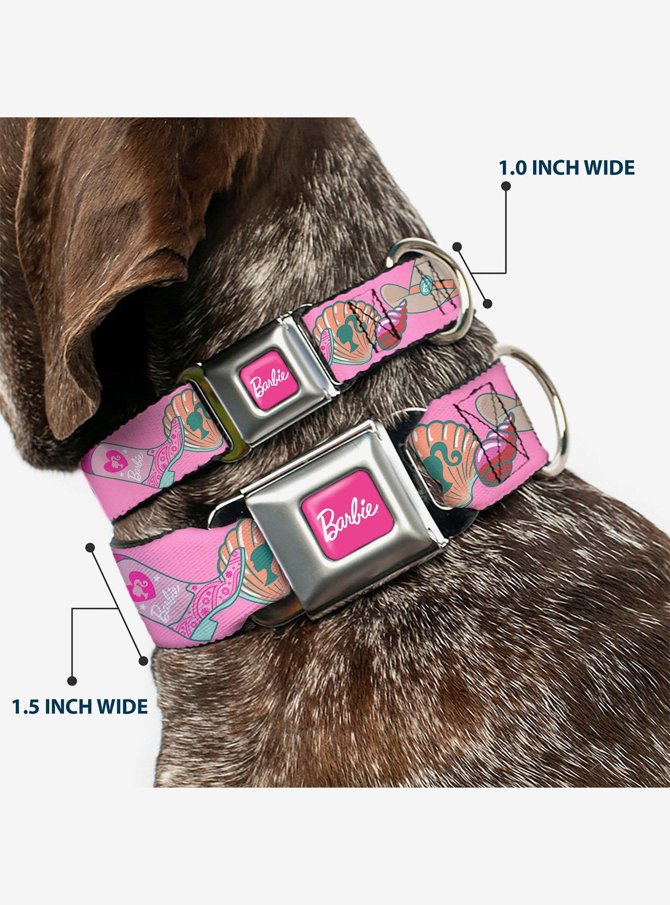Barbie Beach Cowgirl Icons Collages Seatbelt Buckle Dog Collar