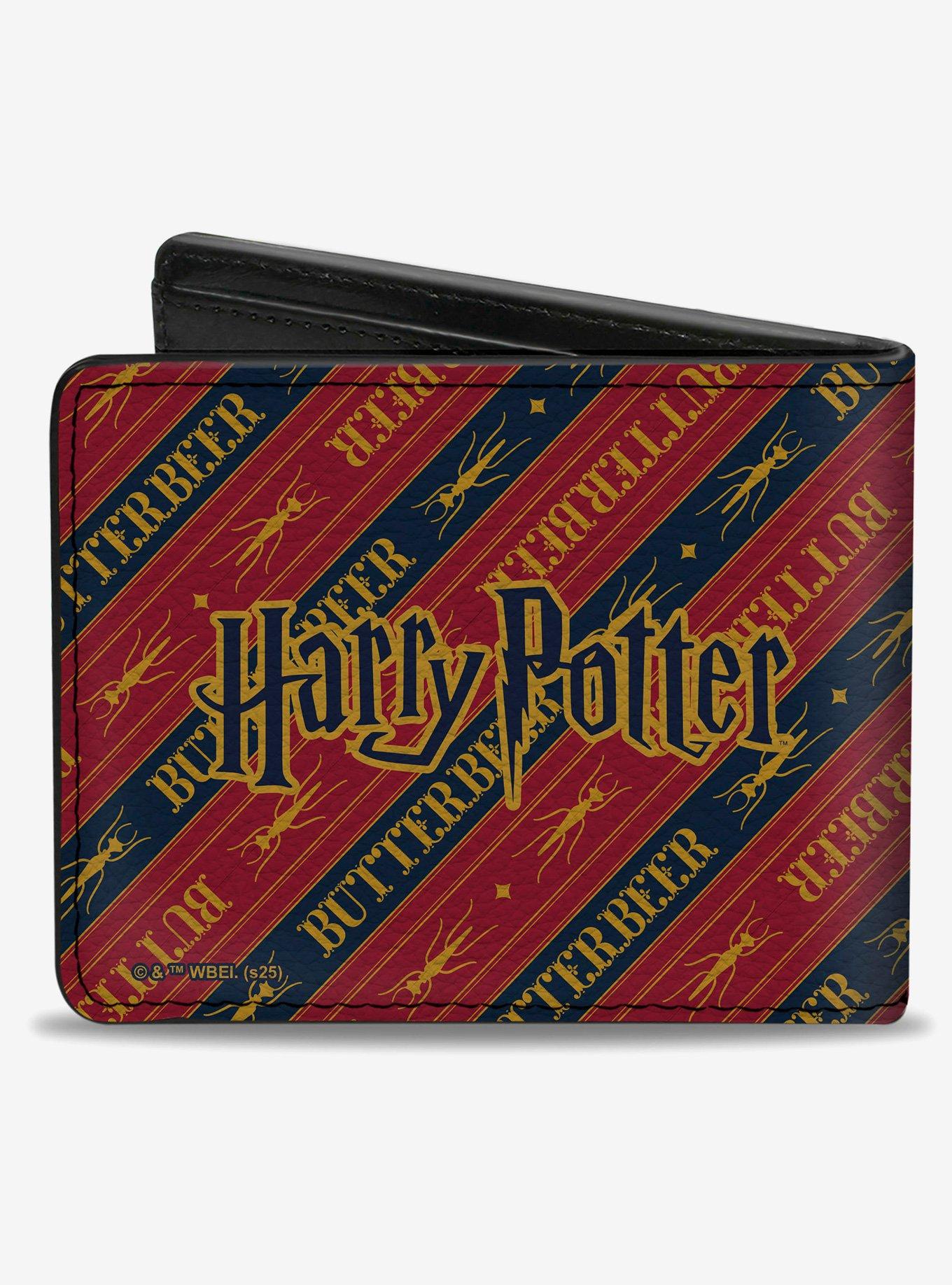 Harry Potter Butterbeer Stripe Bifold Wallet
