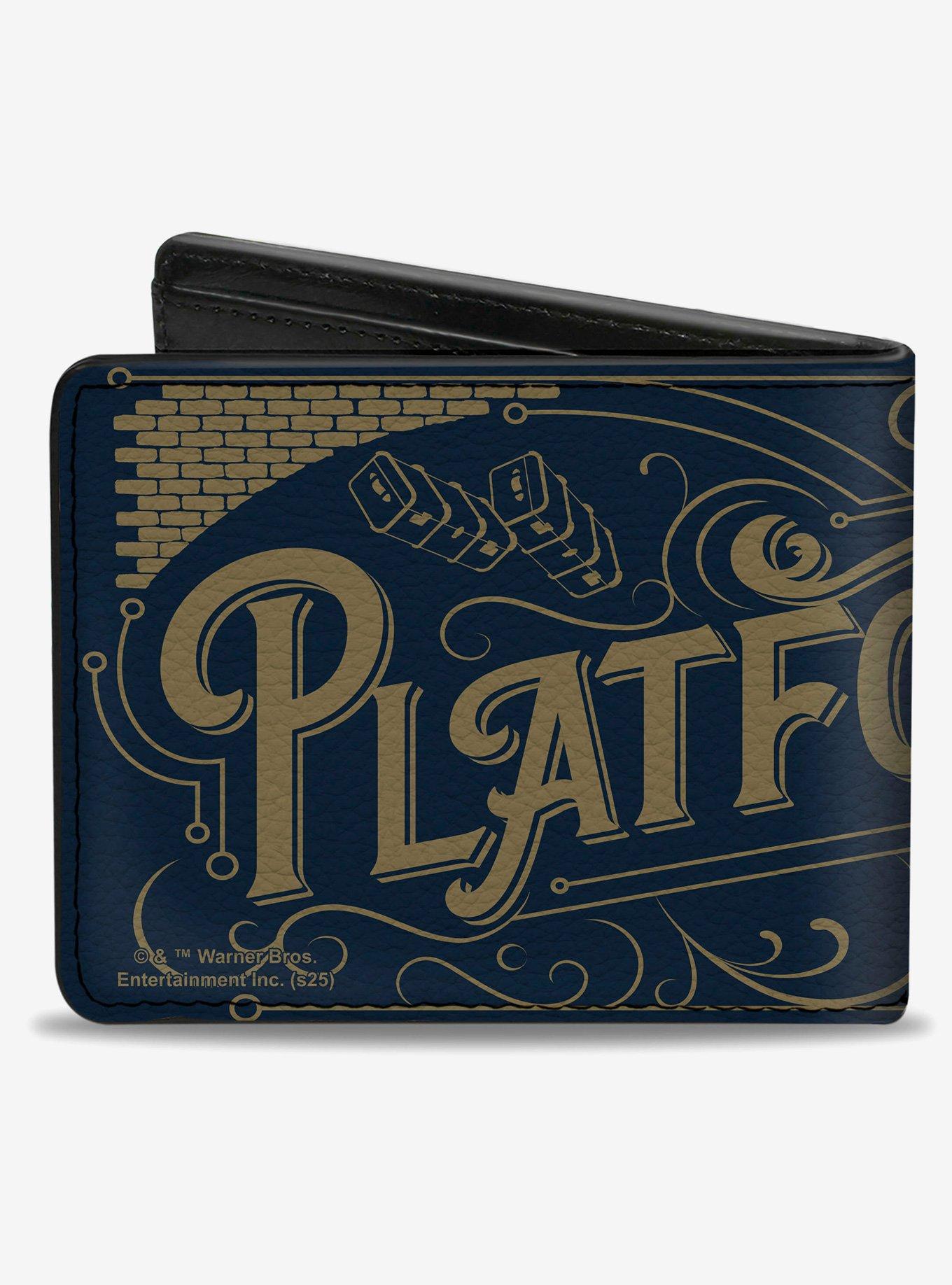 Harry Potter Hogwarts Express Platform 9 3/4 Sign Bifold Wallet, , hi-res