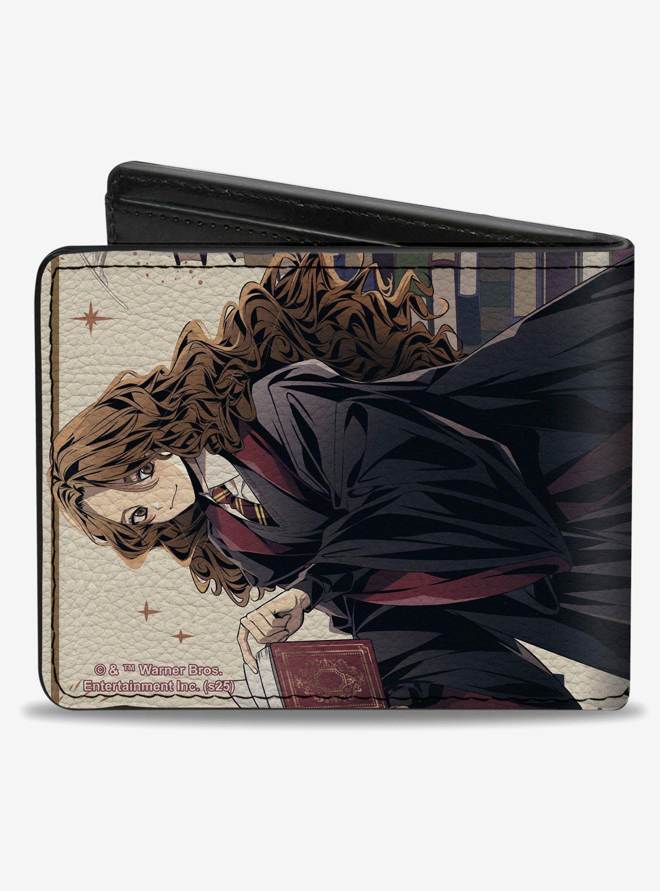 Harry Potter Hemione Granger Spell Book Stylized Anime Cast Pose Bifold Wallet