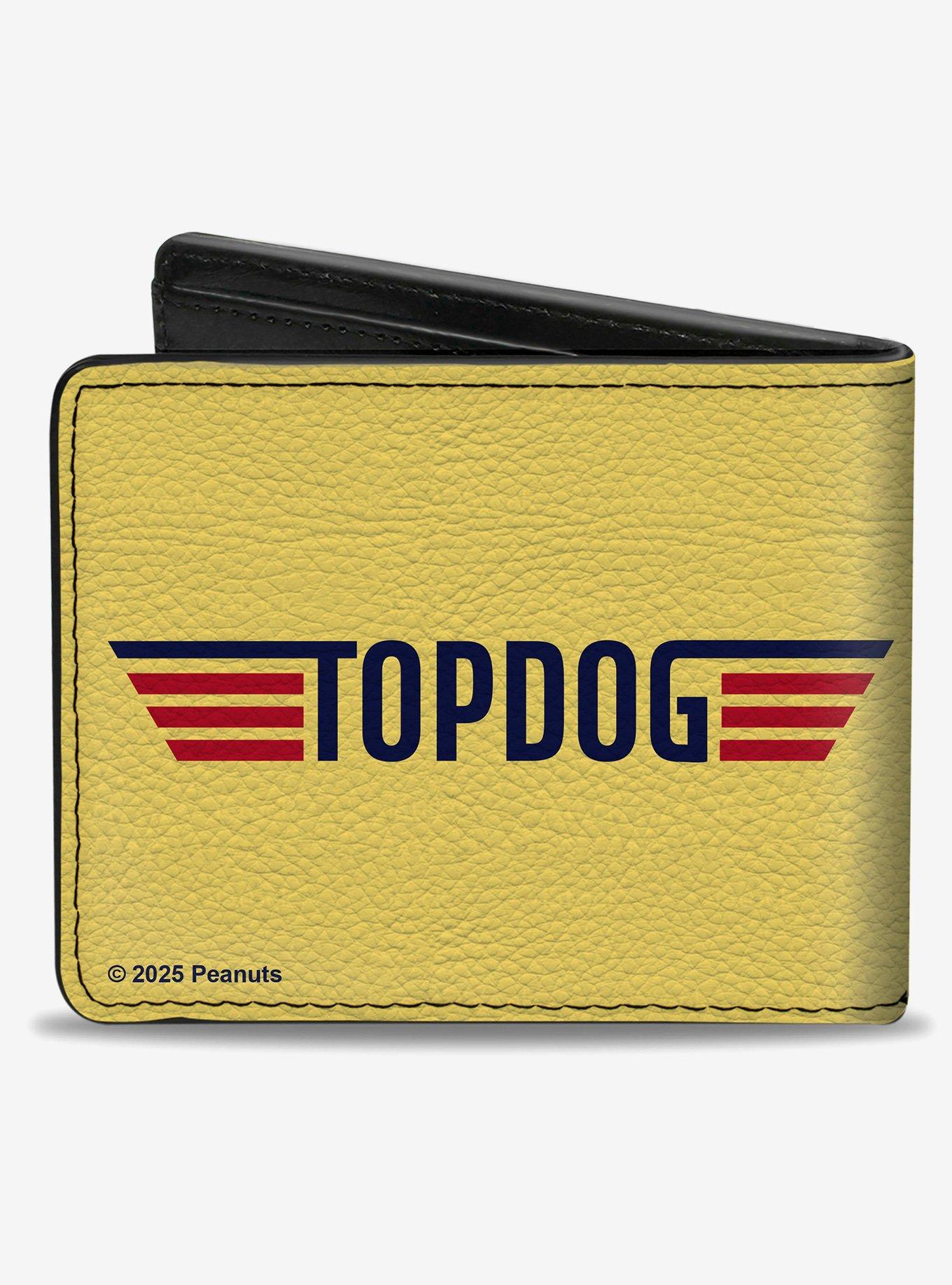 Peanuts Snoopy Fly Boy top Dog Flying Ace Bifold Wallet, , hi-res