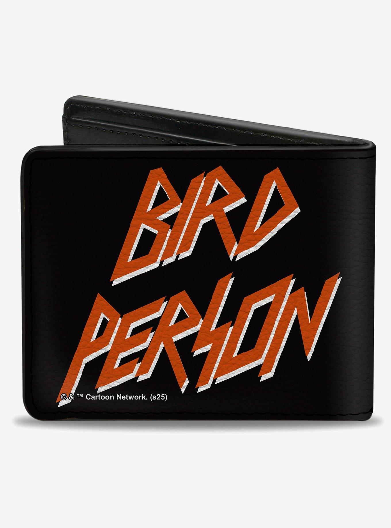 Rick and Morty Bird Person Pentagram Fire Pose Bifold Wallet, , hi-res