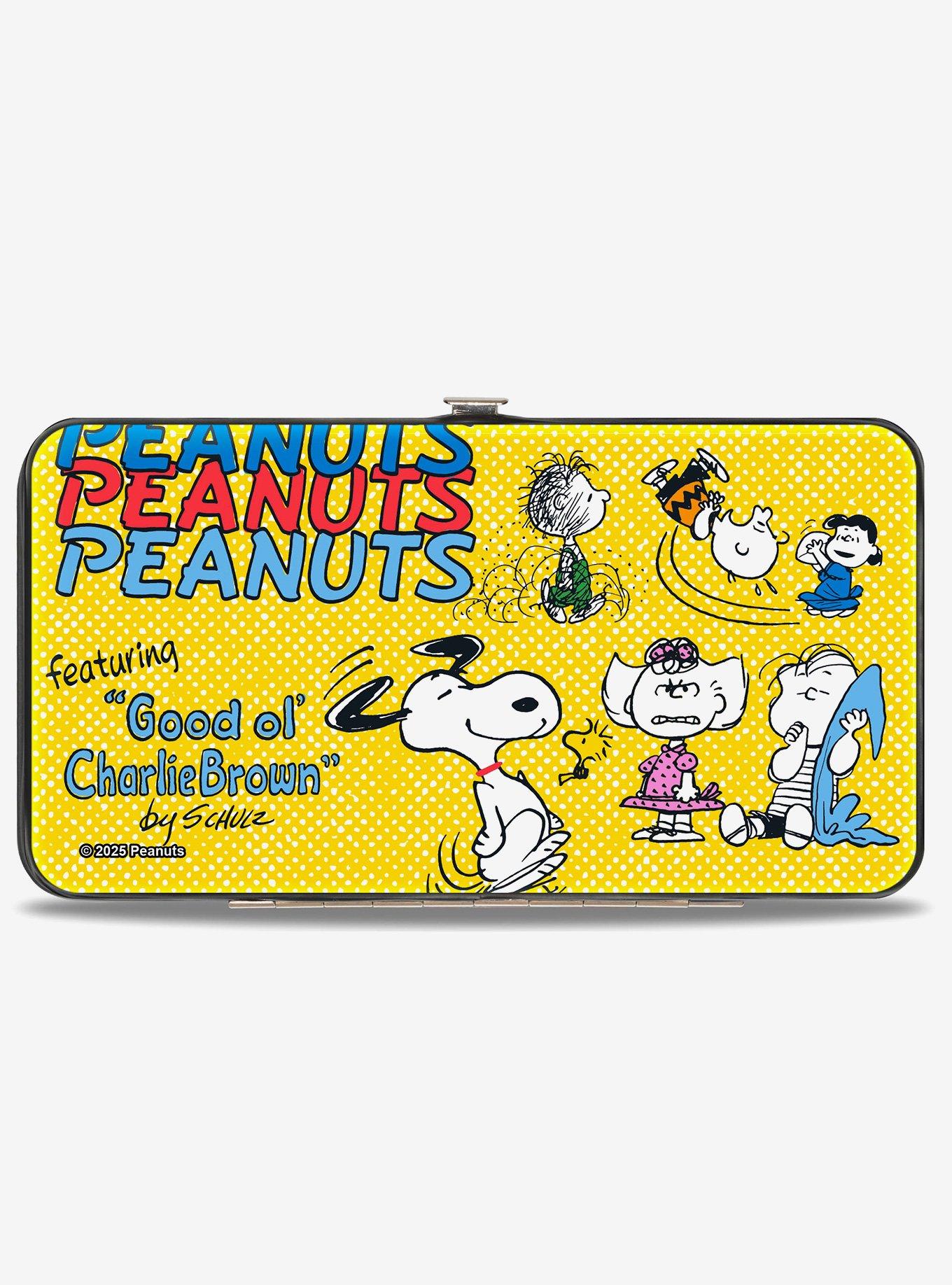 Peanuts Gang Featuring Good Ol Charlie Brown Pose Hinged Wallet, , hi-res